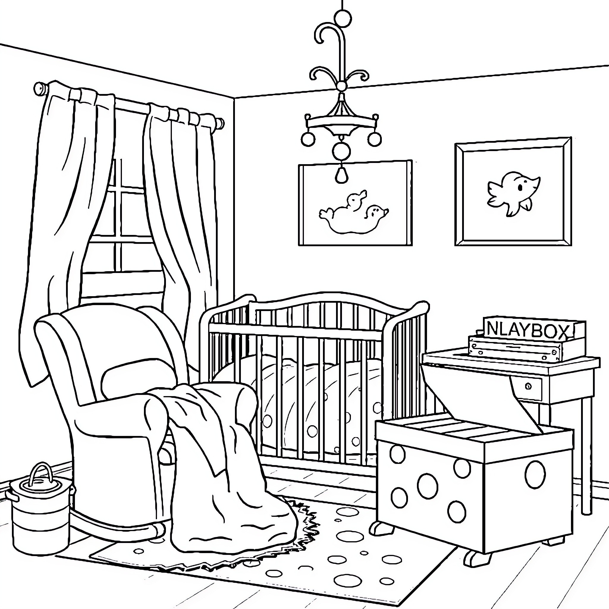 2 Best Nursery Coloring Pages (Free Printable PDFs)