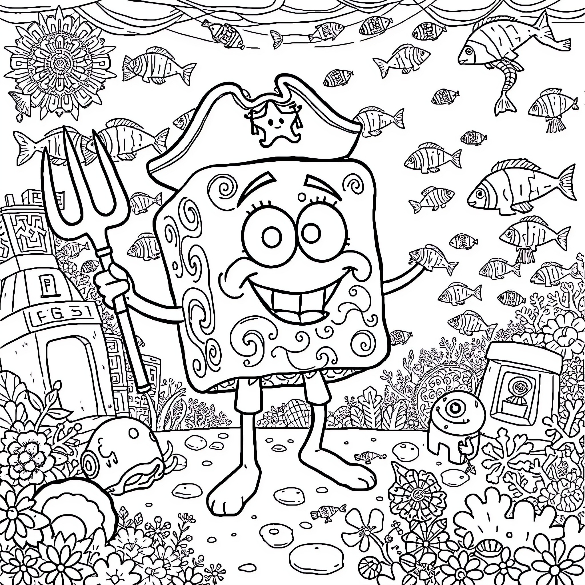1 Best Fries Coloring Pages (Free Printable PDFs)