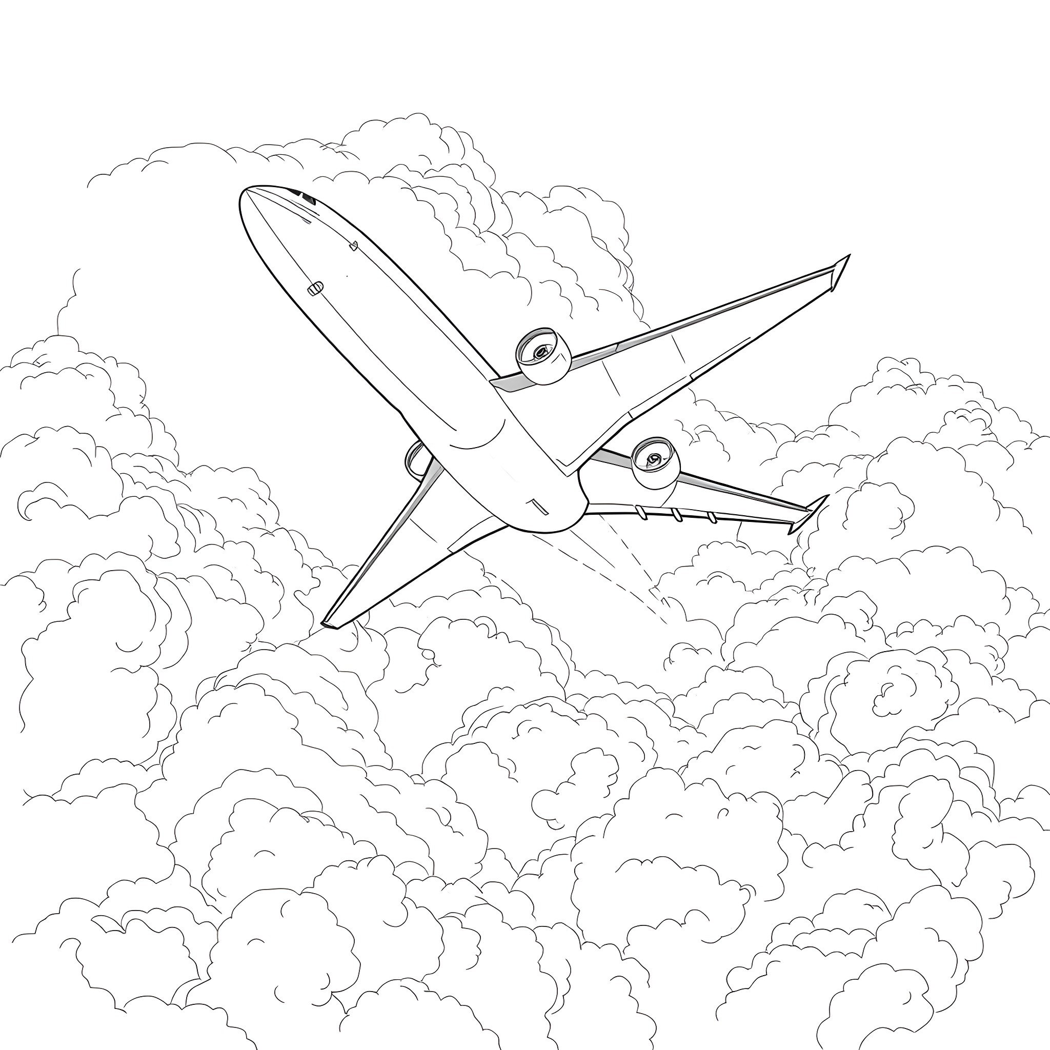 76 Best Airplane Coloring Pages (Free Printable PDFs)