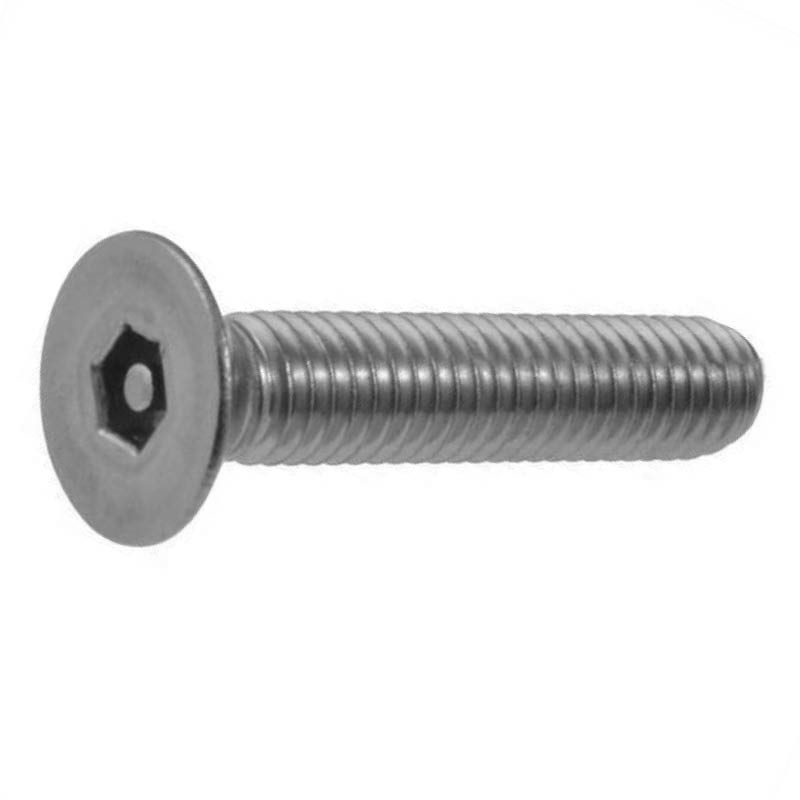 Security socket screws countersunk head with post hex socket