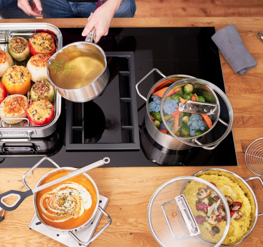 The Studio of Tableware Rosle Expertiso 4 Piece Cookware Set