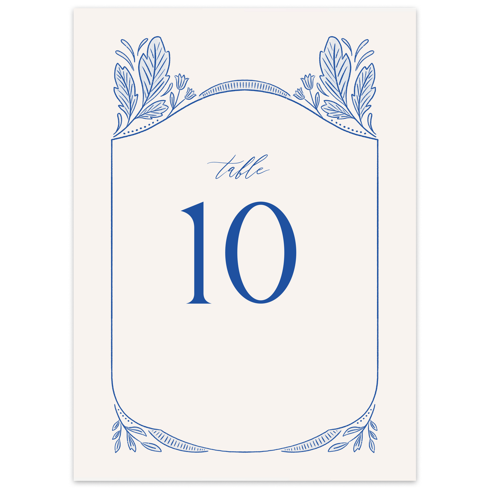 Vintage & Retro Wedding Table Numbers