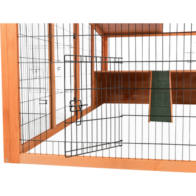 Trixie Natura Outdoor Run XL Cover Brown 233×79×116 ZOO.se