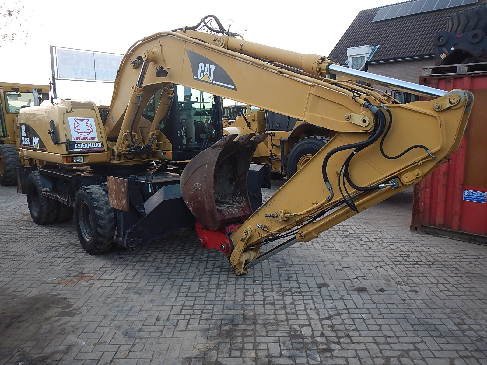 Caterpillar M315C Used Wheeled Excavator for sale