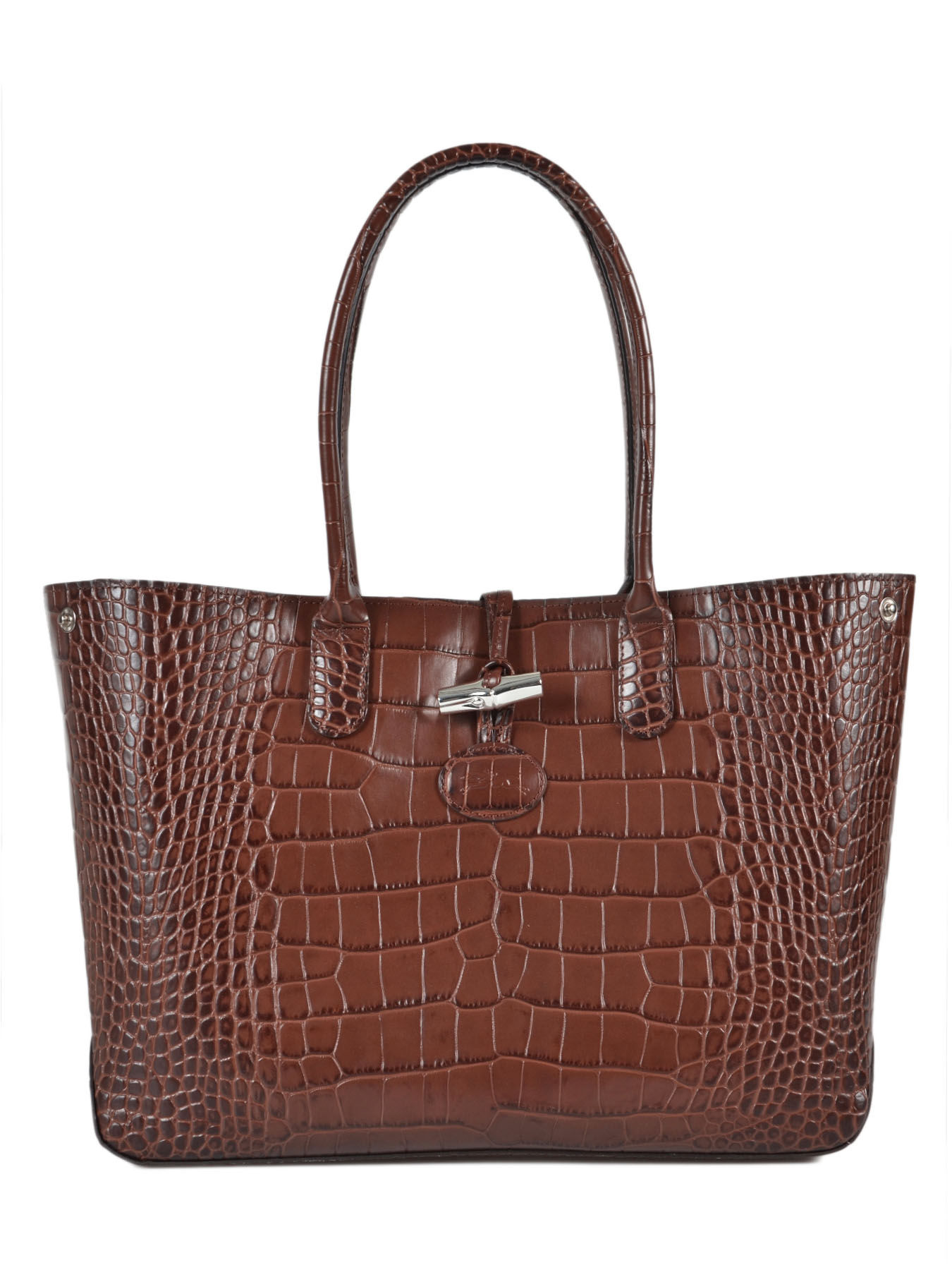 Longchamp Messenger bag Roseau croco Best prices