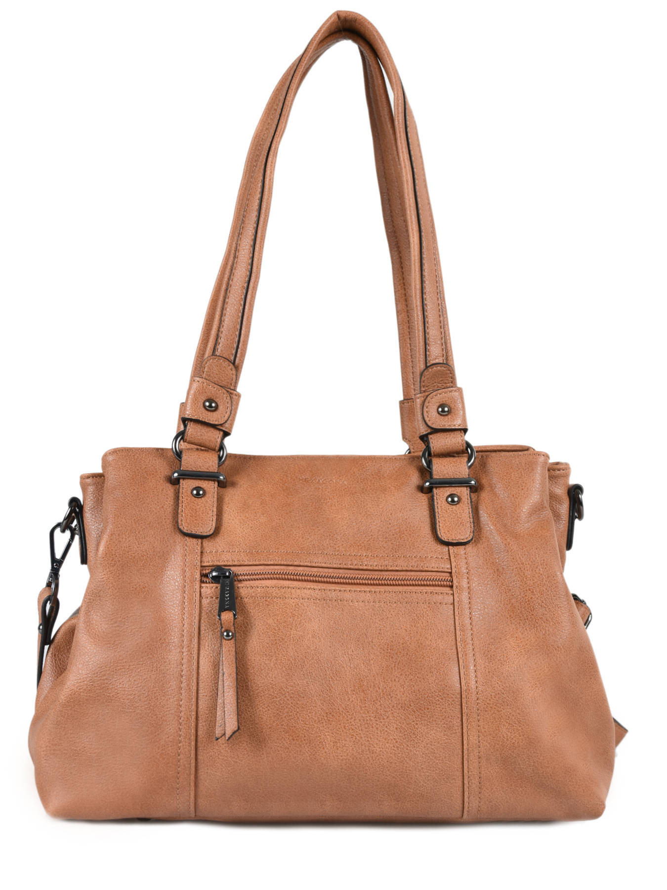Sac porté épaule Hexagona 315292 cognac livraison gratuite