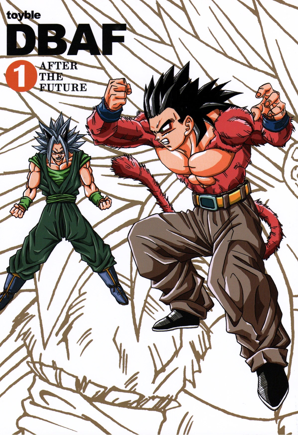 List of Toyble's Dragon Ball AF manga volumes Dragon
