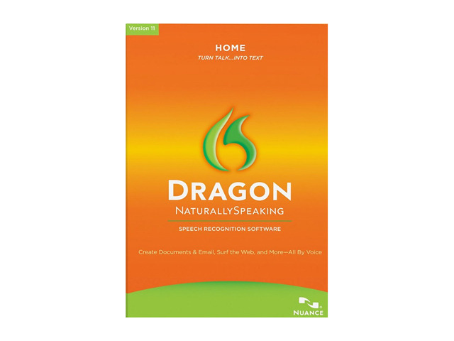 NUANCE Dragon Naturally Speaking Home 11 Software
