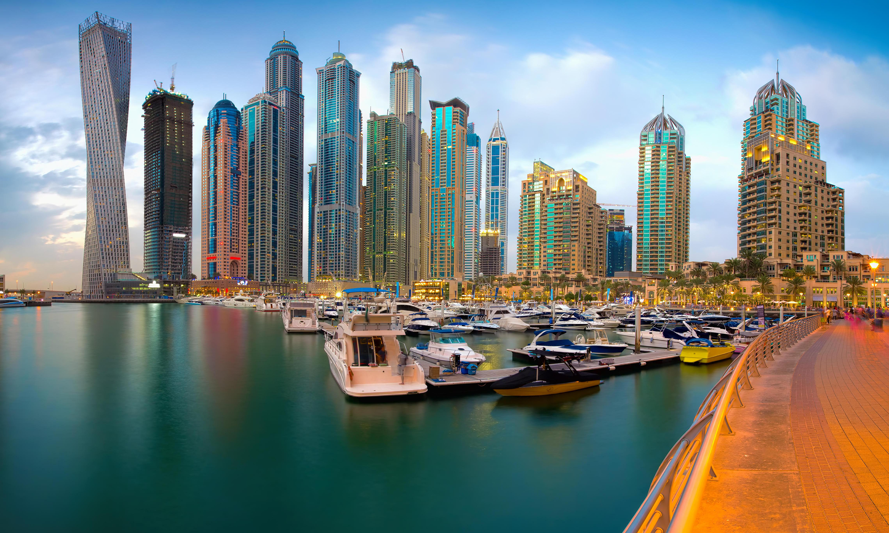View of Dubai HD Wallpaper Background Image 3000x1800 ID1002405