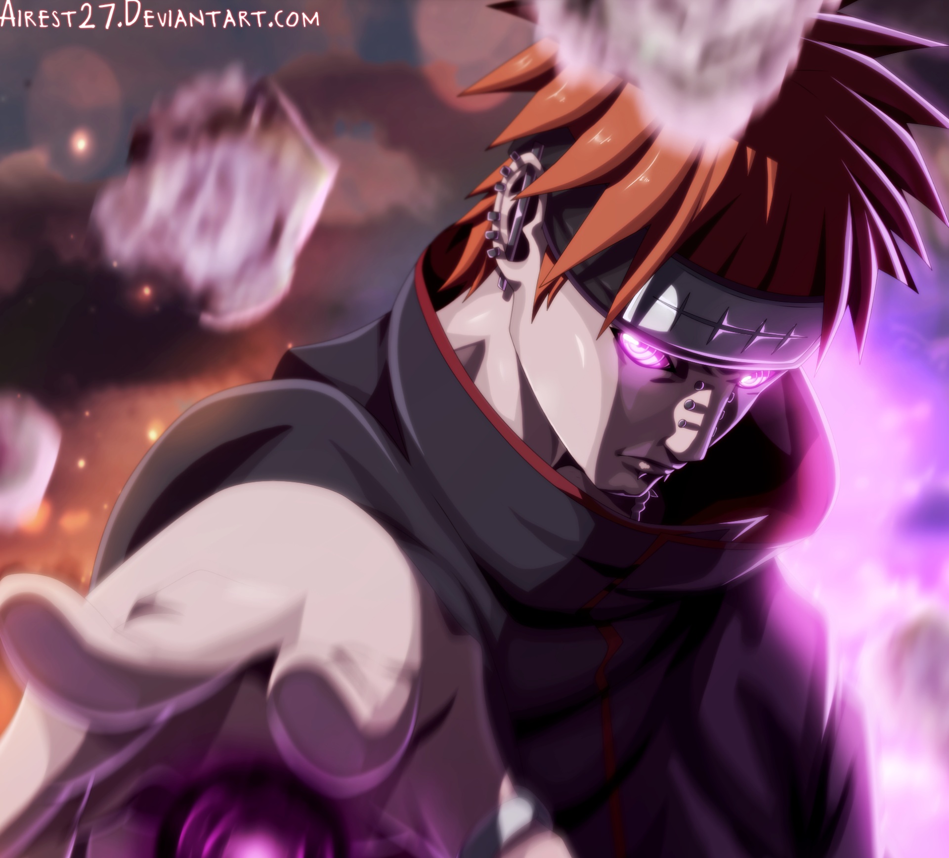 Yahiko, Akatsuki (Naruto) HD Wallpaper Background Image 1920x1736