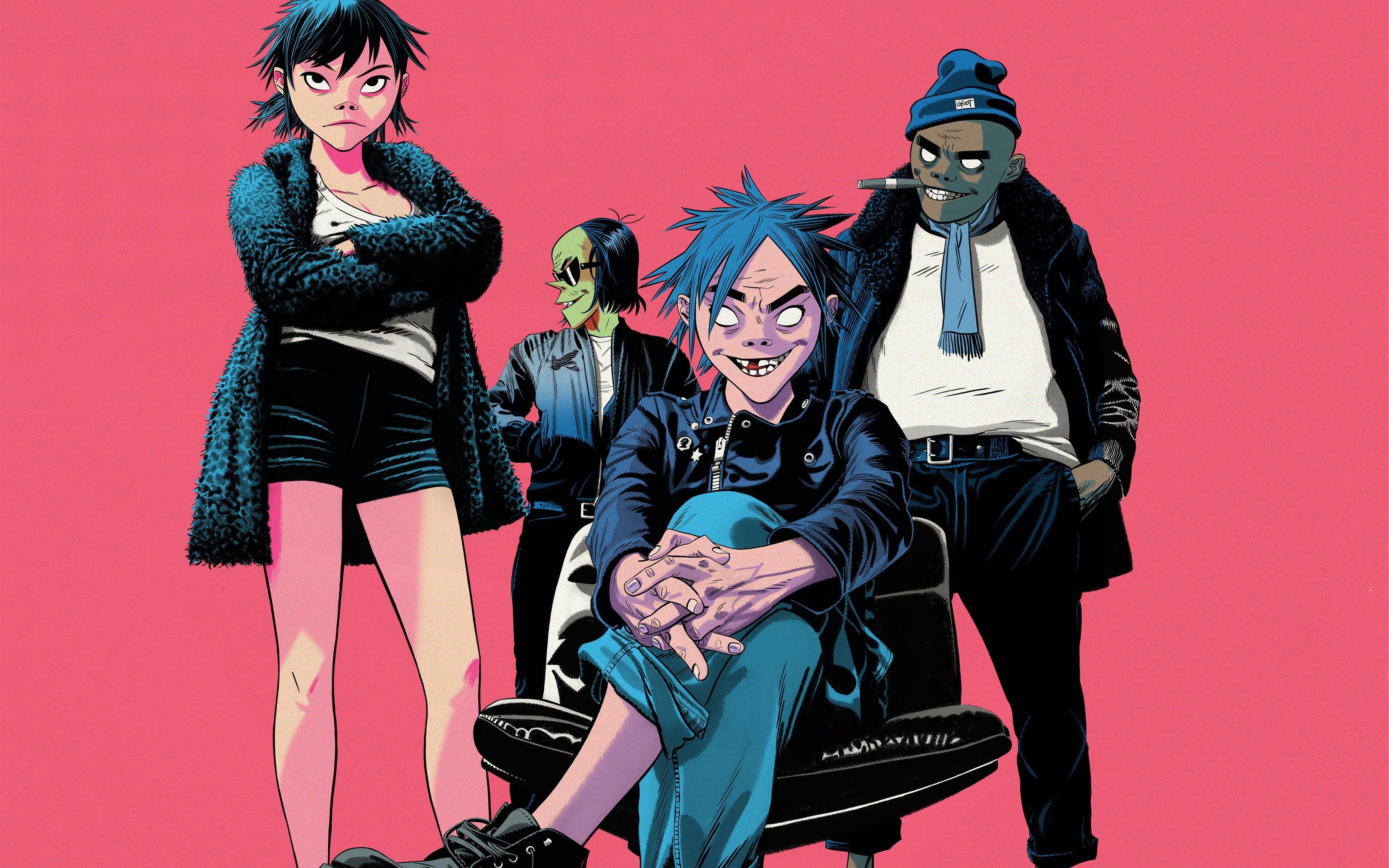 Gorillaz HD Wallpaper Background Image 3200x2000
