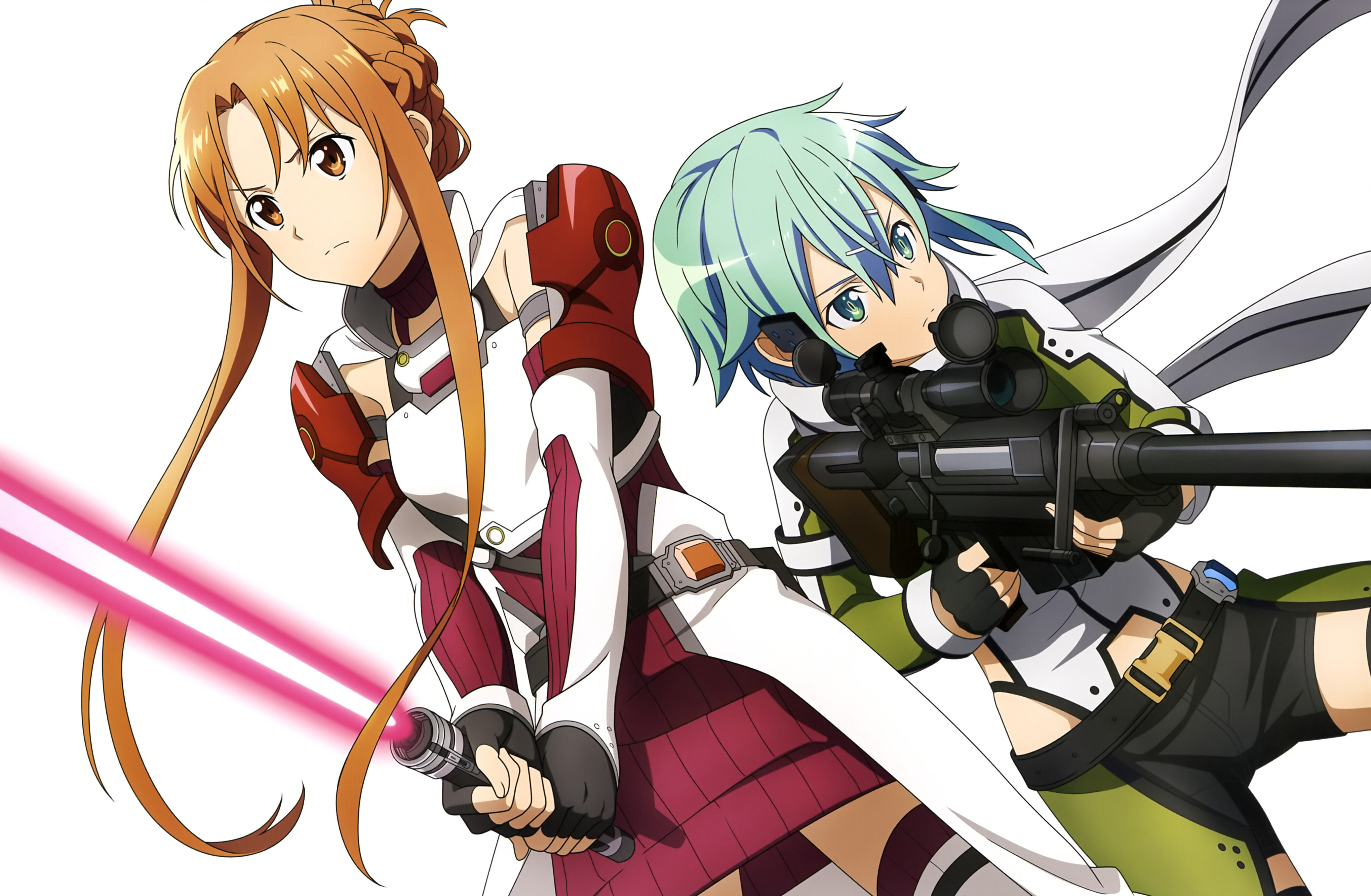 Download Shino Asada Asuna Yuuki Sinon (Sword Art Online) Anime Sword