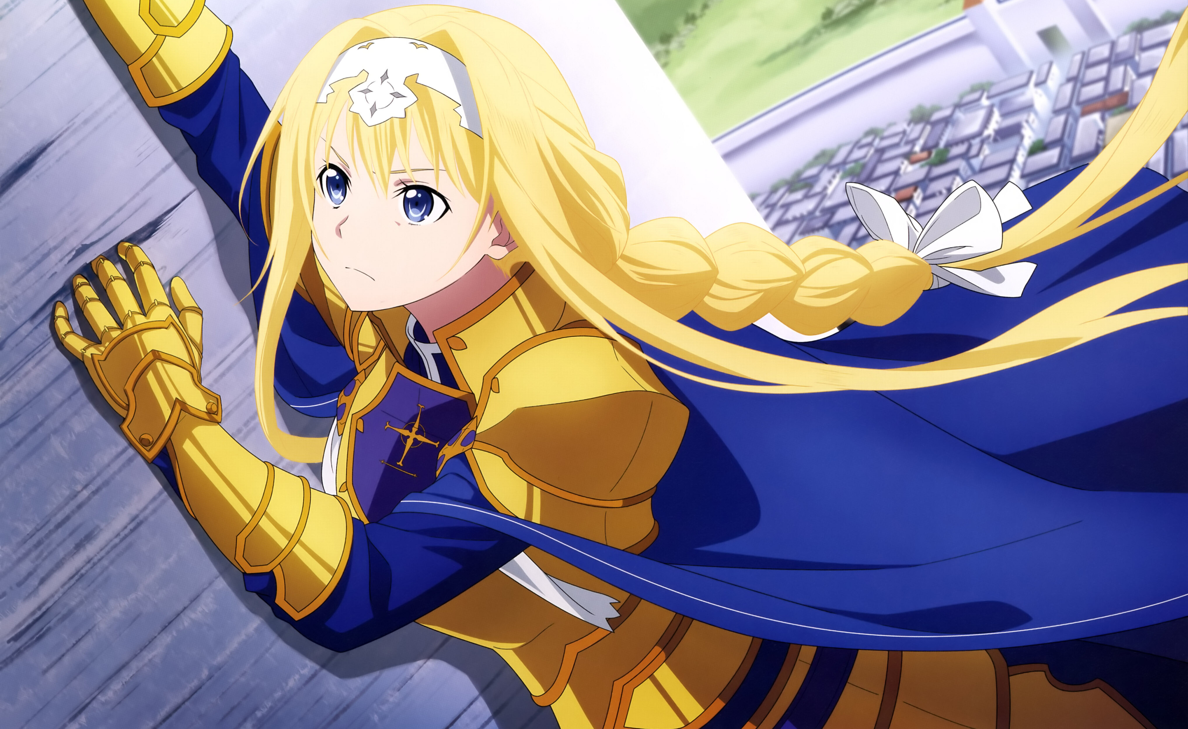 Download Alice Zuberg Anime Sword Art Online Alicization 4k Ultra HD Wallpaper