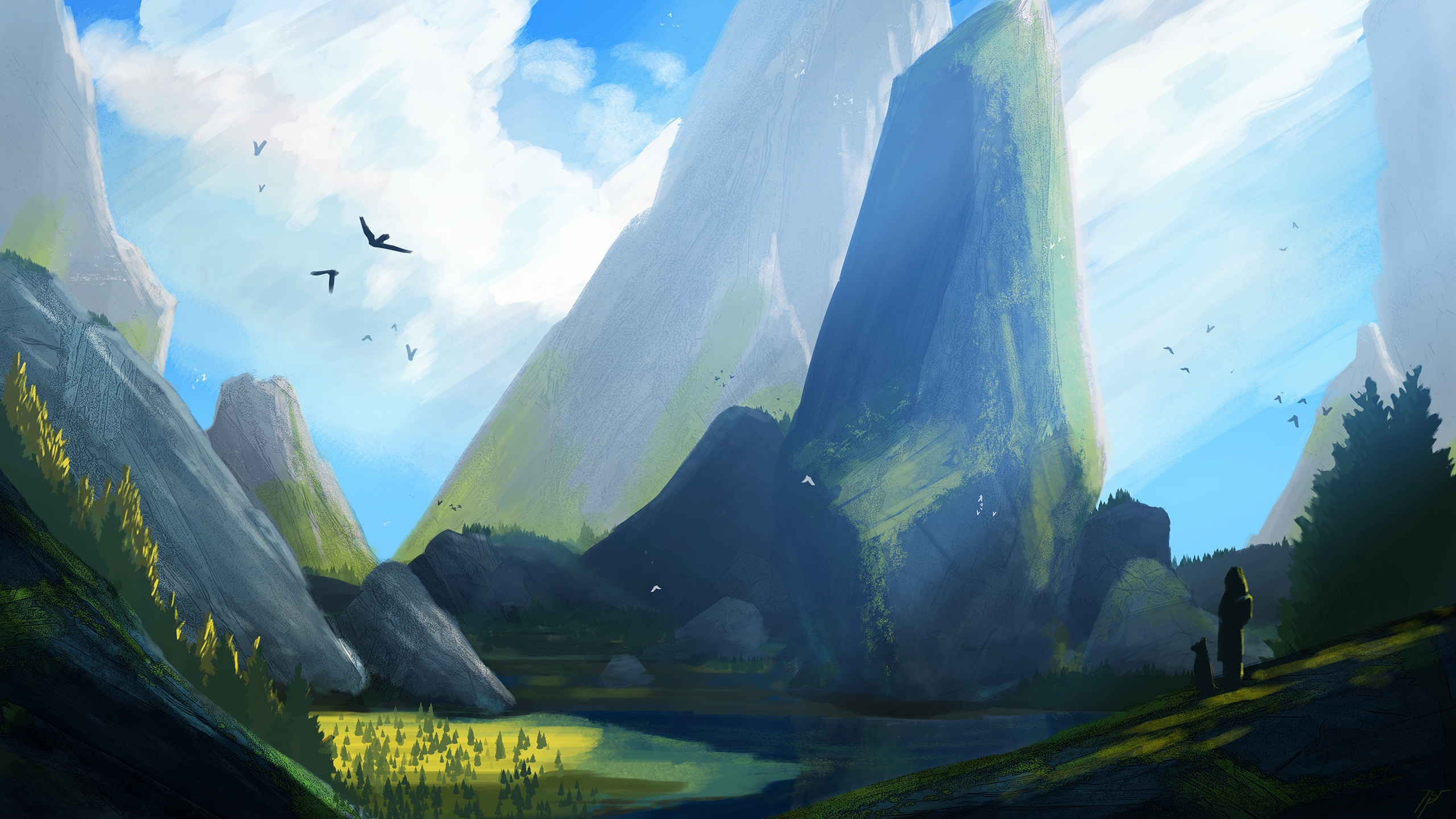 Landscape HD Wallpaper Background Image 2560x1440 ID1053331