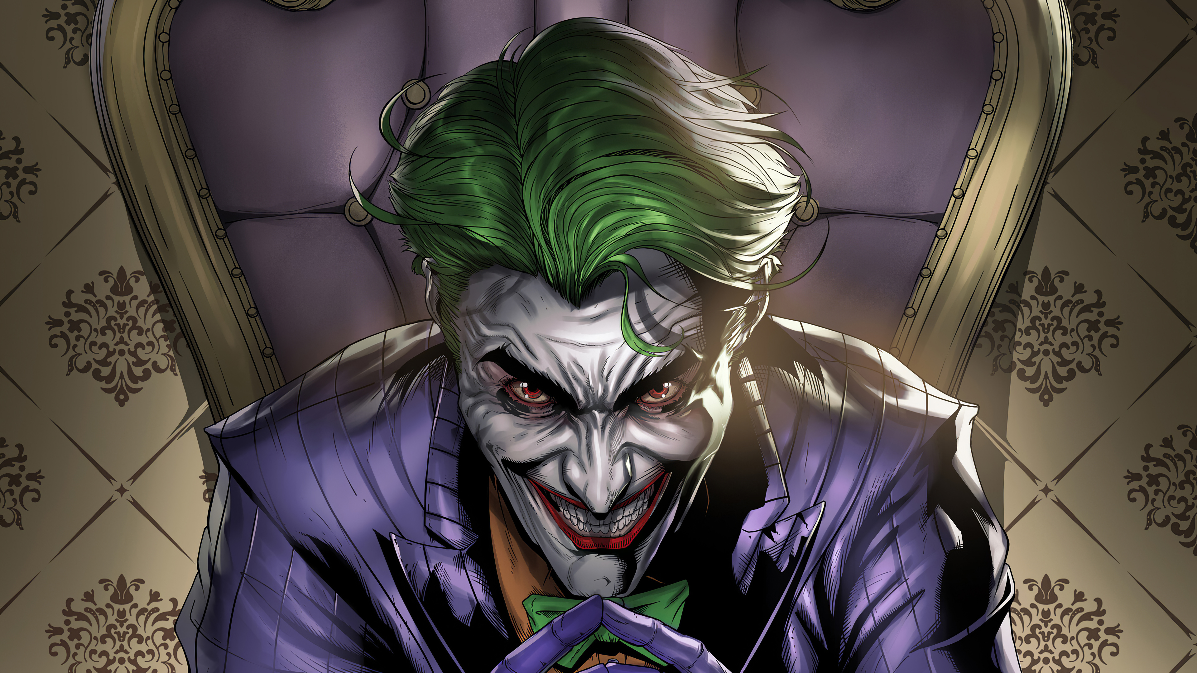 Download DC Comics Comic Joker 4k Ultra HD Wallpaper by Alex Trpcevski