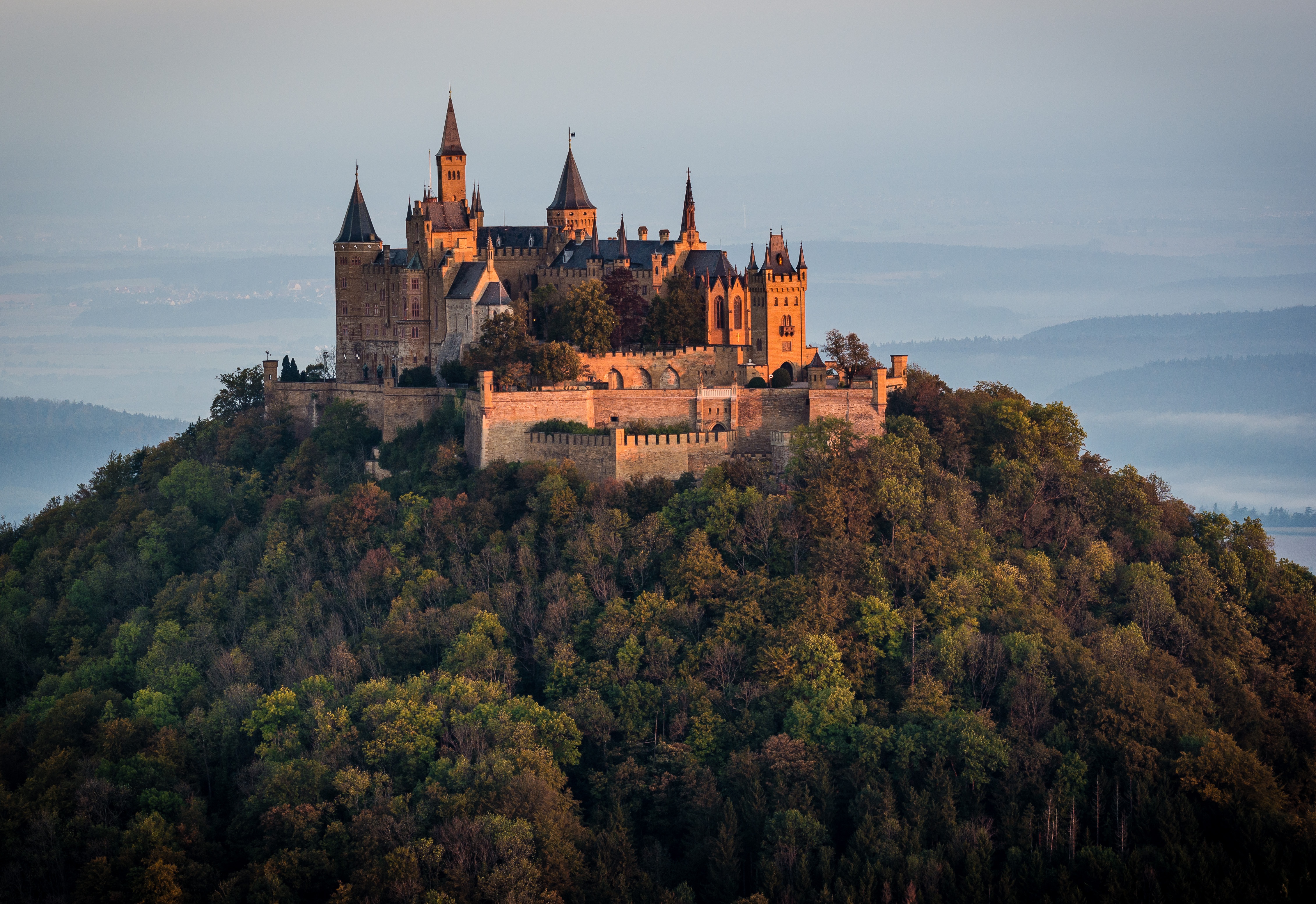 Download Germany Castle Man Made Hohenzollern Castle 4k Ultra HD Wallpaper