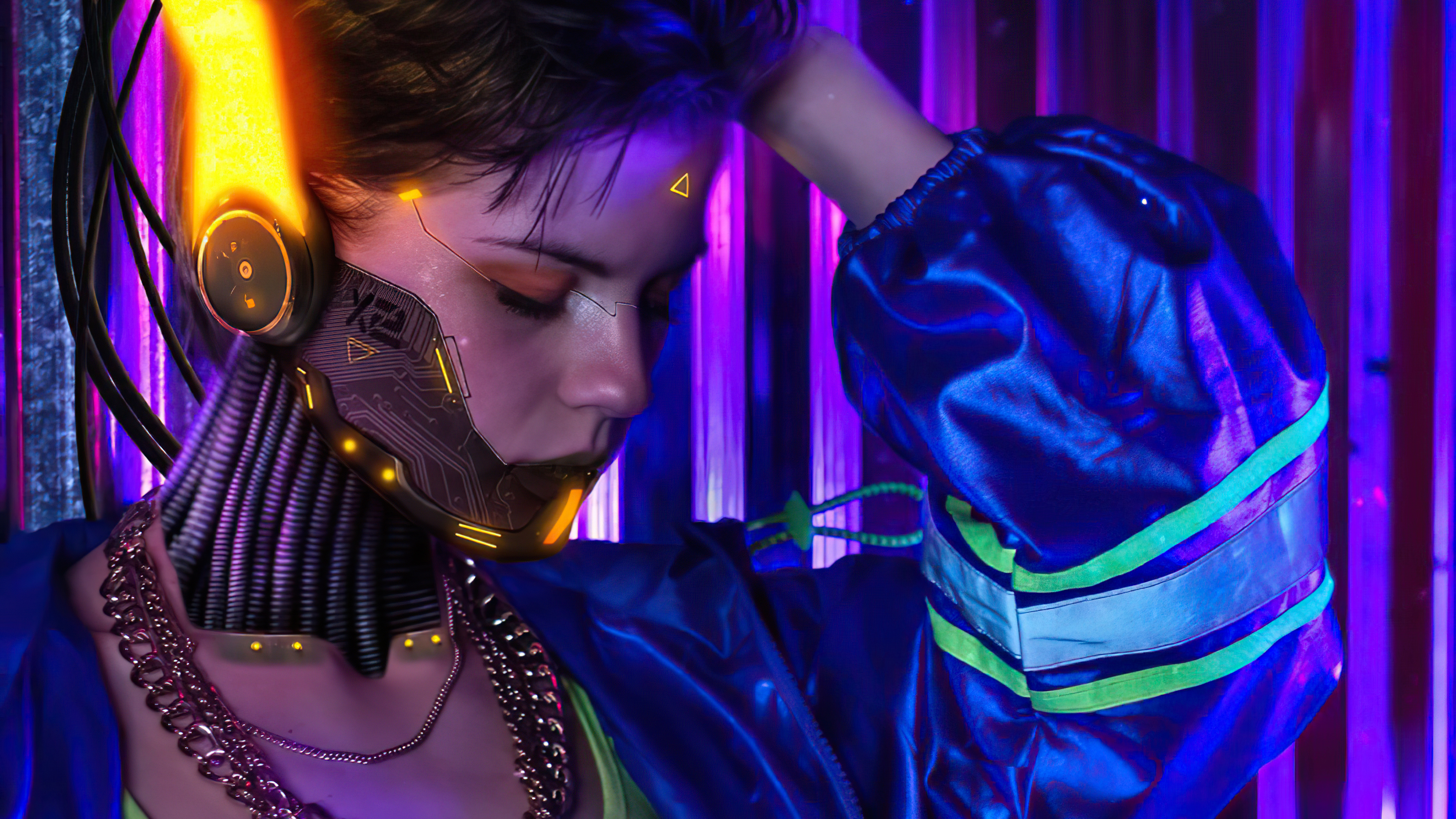 Cyberpunk 2077 4k Ultra HD Wallpaper Background Image