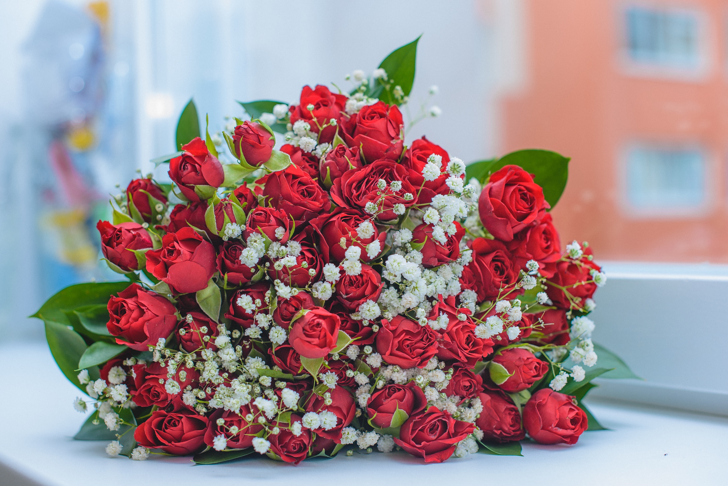 Download Bouquet Man Made Flower HD Wallpaper