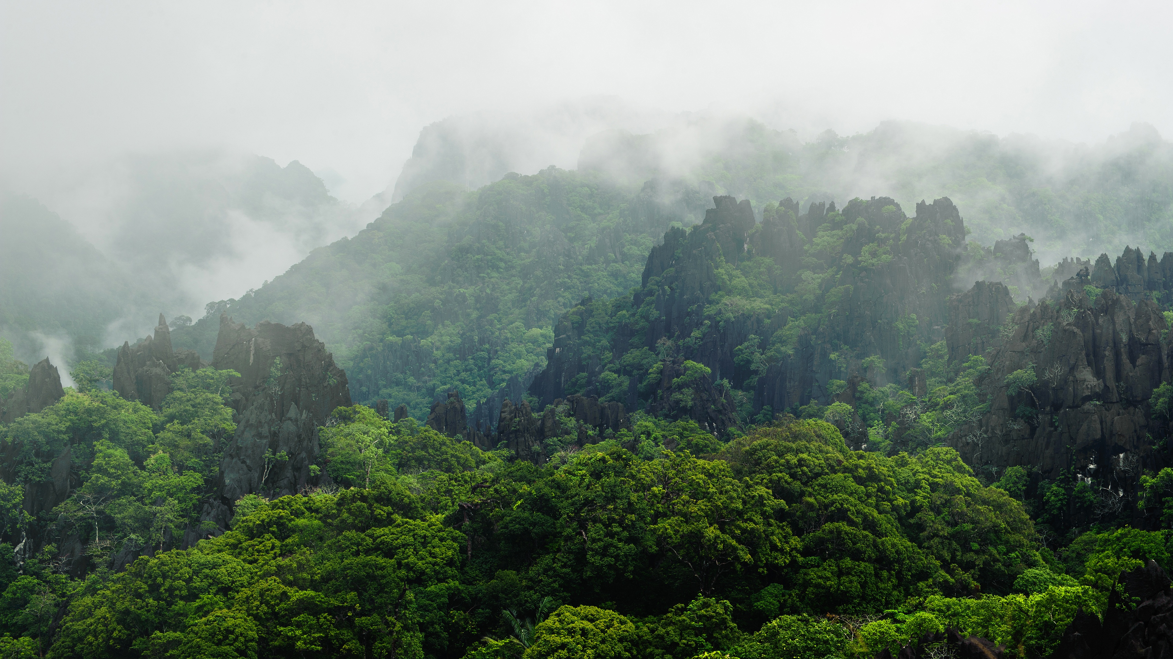 Nebel 4k Ultra HD Wallpaper Hintergrund 3840x2160 ID