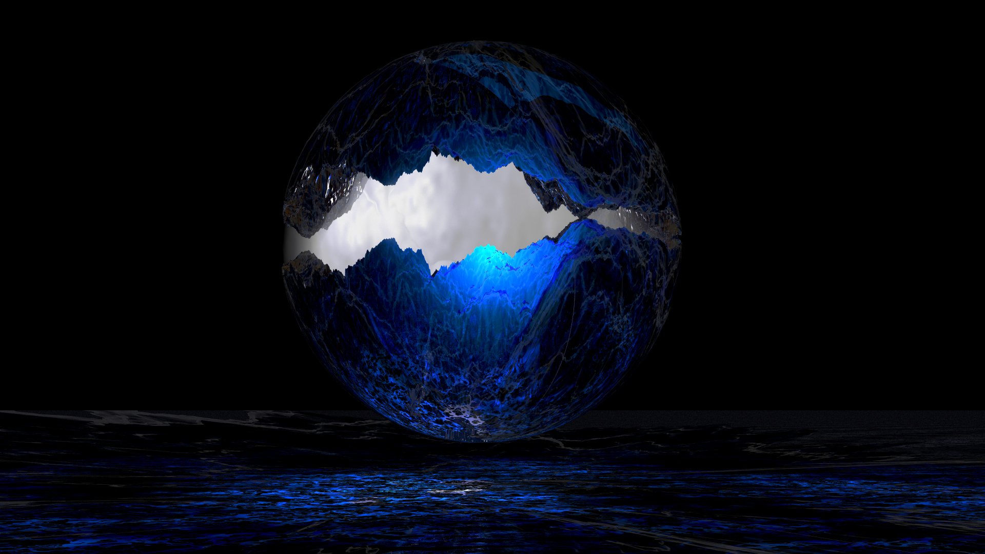 Dark Light HD Wallpaper Background Image 1920x1080