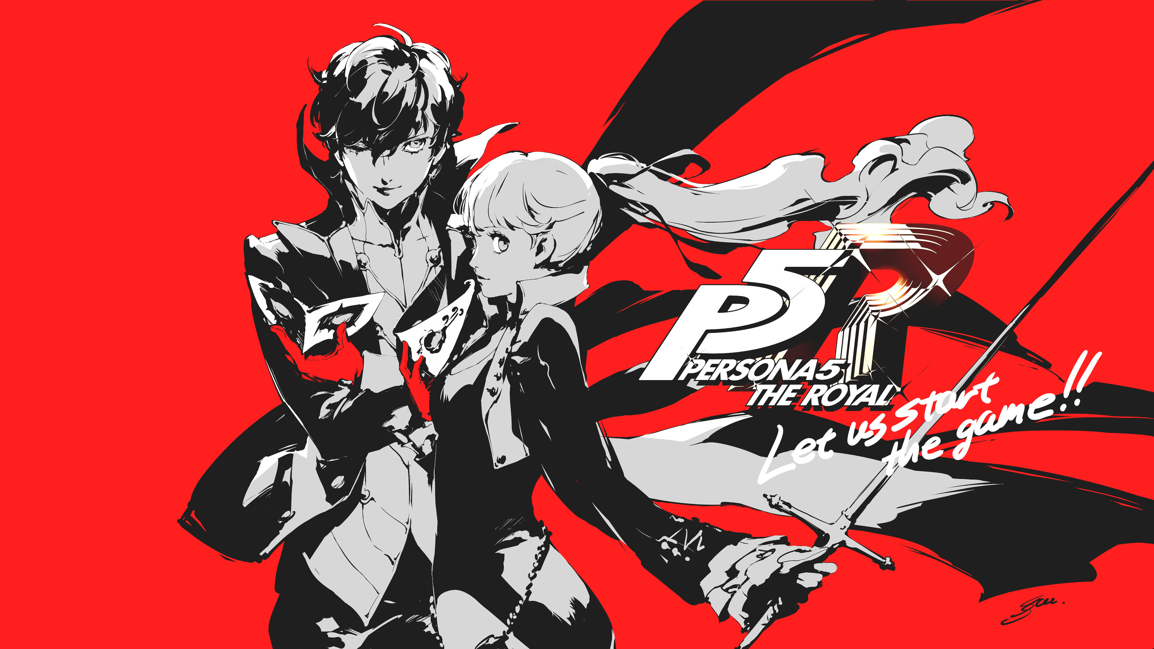 Persona 5 Royal 4k Ultra HD Wallpaper Background Image 3840x2160