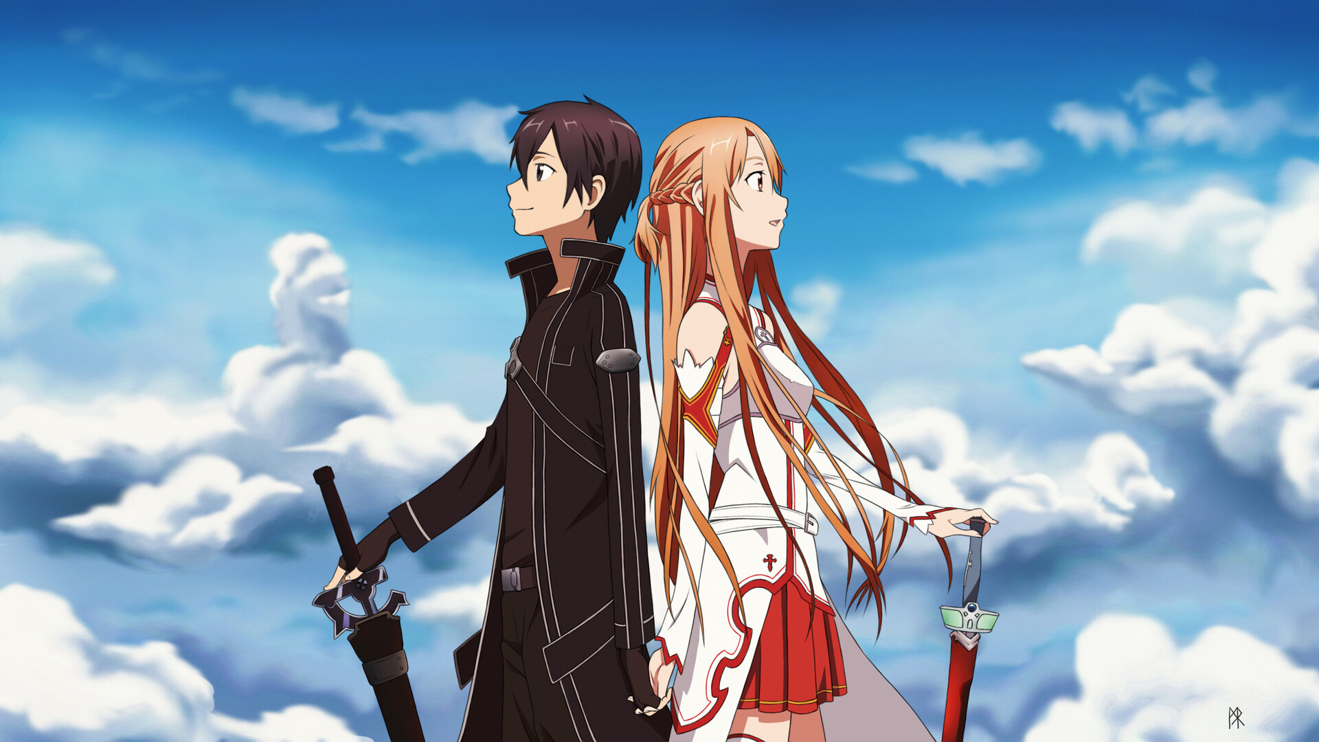 Download Asuna Yuuki Kirito (Sword Art Online) Anime Sword Art Online