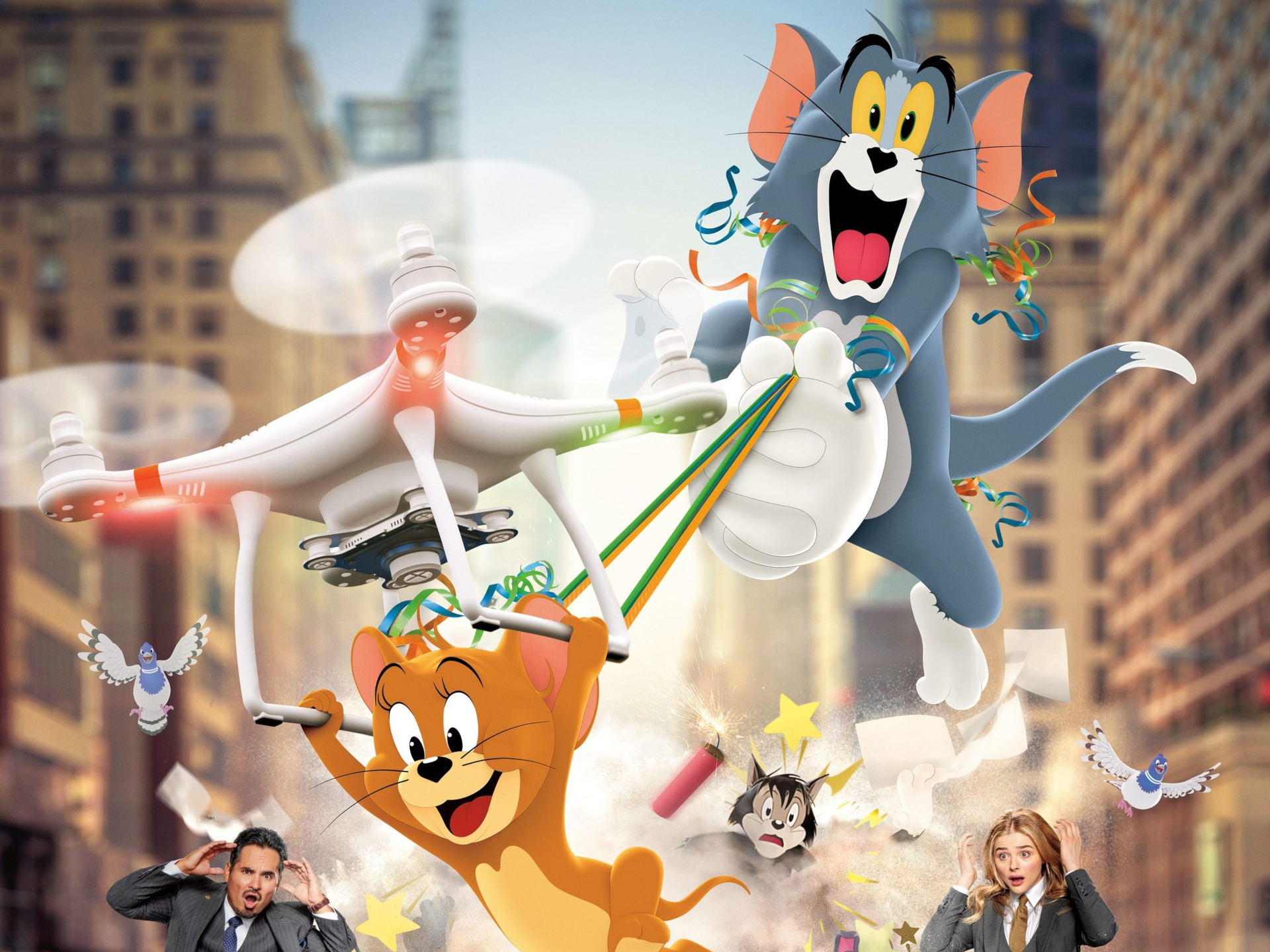 Download Michael Peña Chloë Grace Moretz Jerry (Tom And Jerry) Tom (Tom