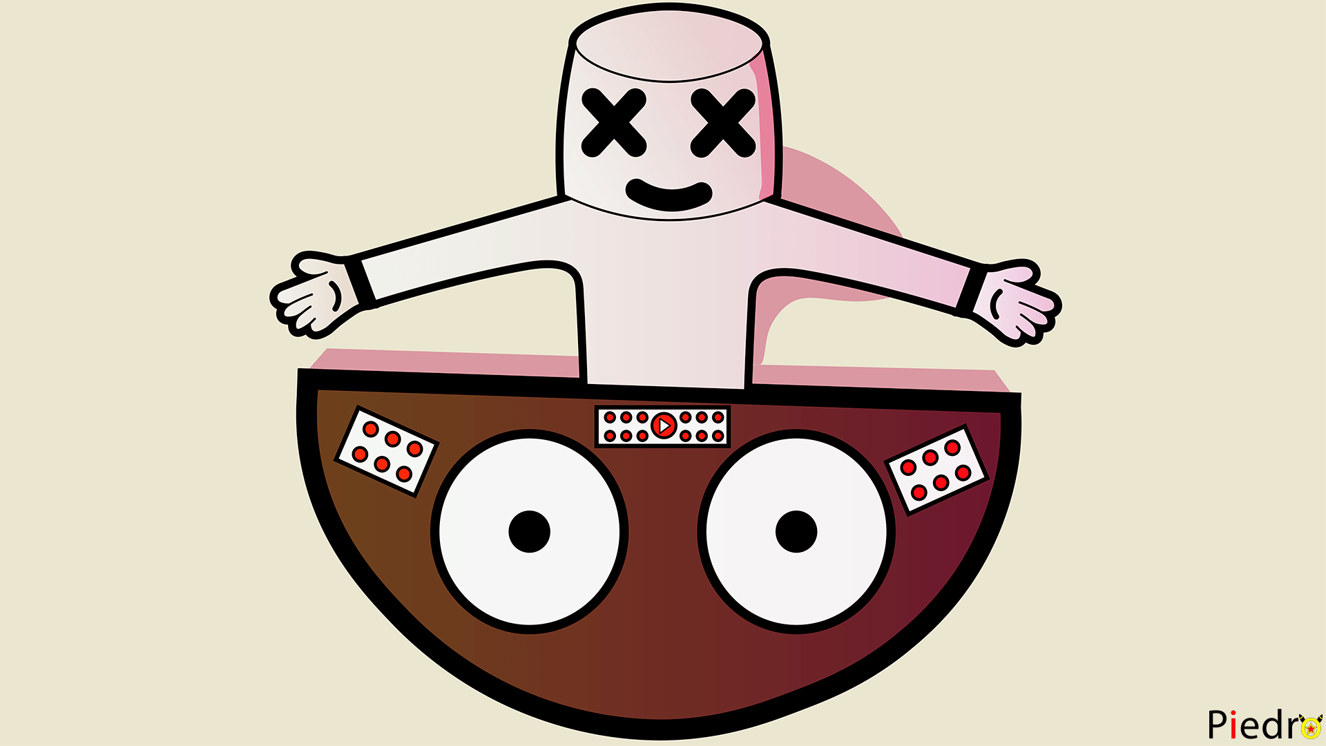 Download Marshmello (DJ) Music Marshmallow HD Wallpaper by wolfpiedro.art