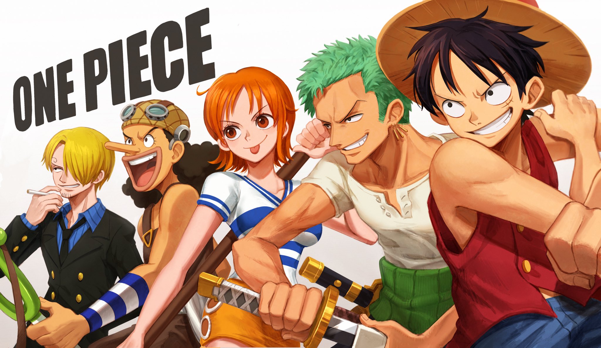 Download Usopp (One Piece) Sanji (One Piece) Roronoa Zoro Nami (One