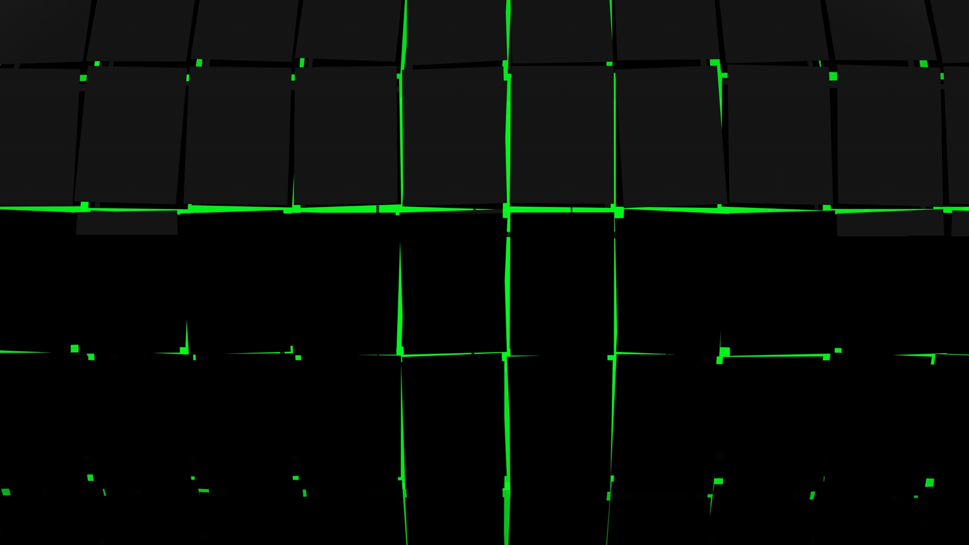 CGI Abstracto Art Green Dark Fondo de Pantalla