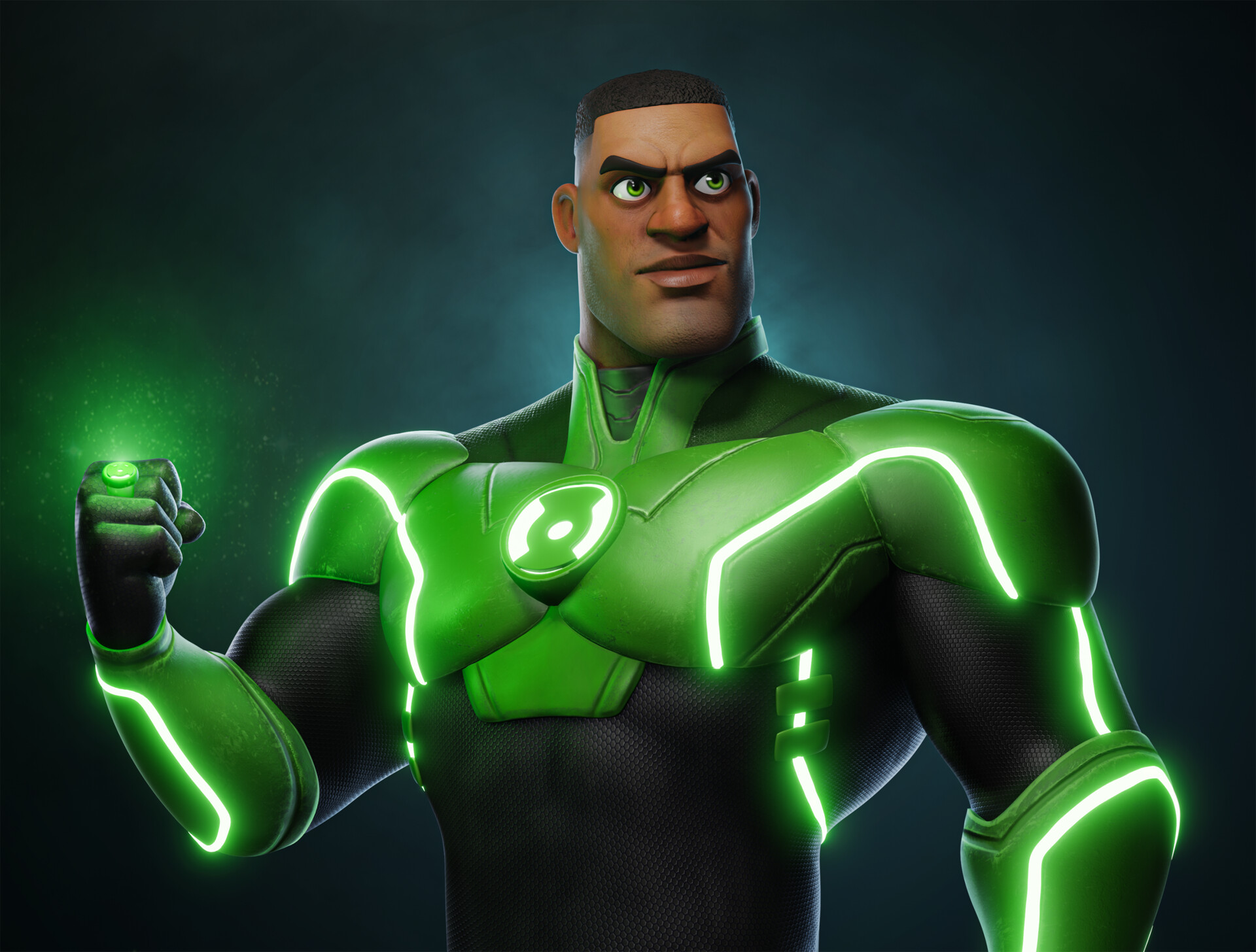 John Stewart Green Lantern Wallpaper