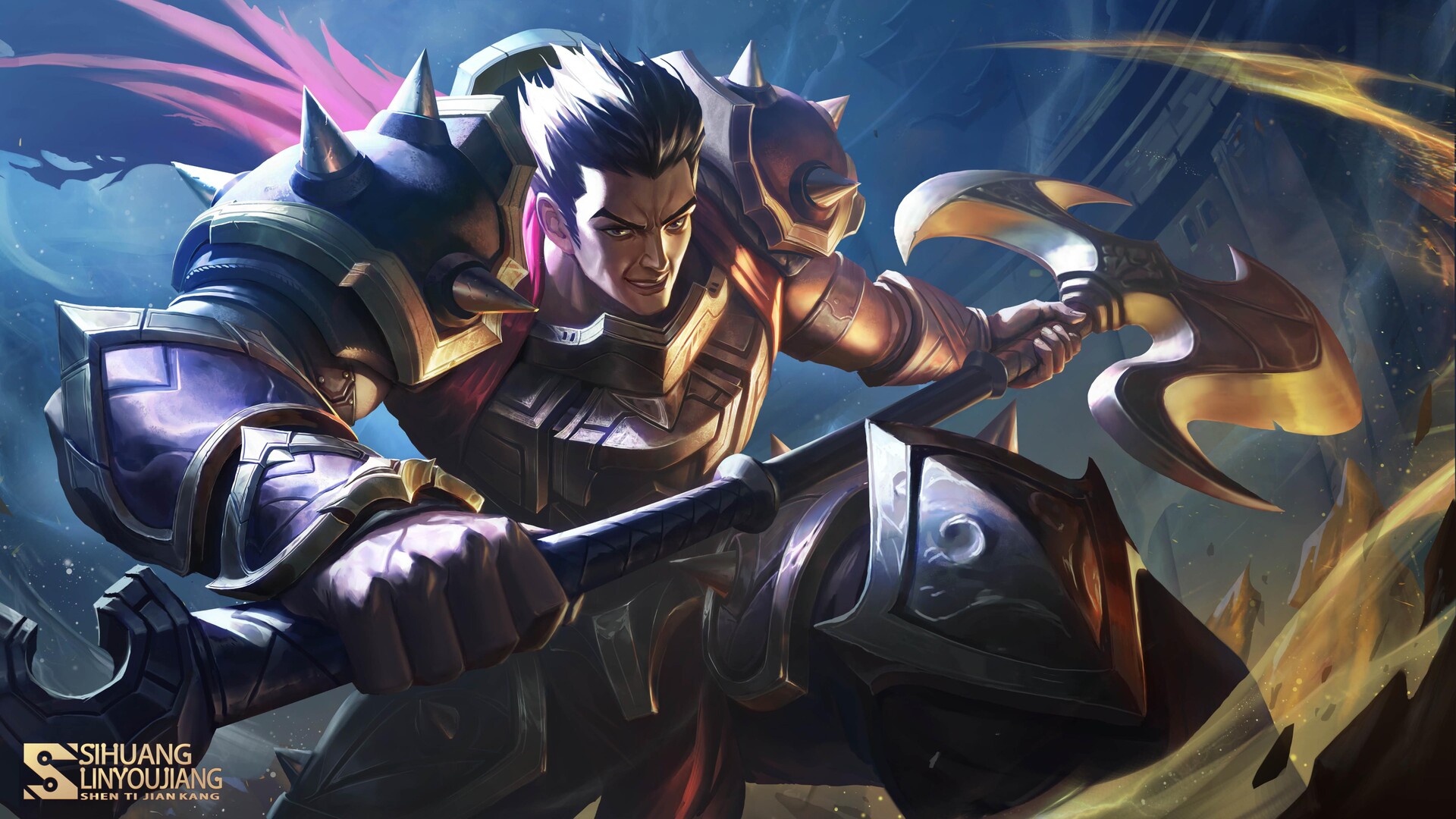 League Of Legends Darius Wallpaper Hd