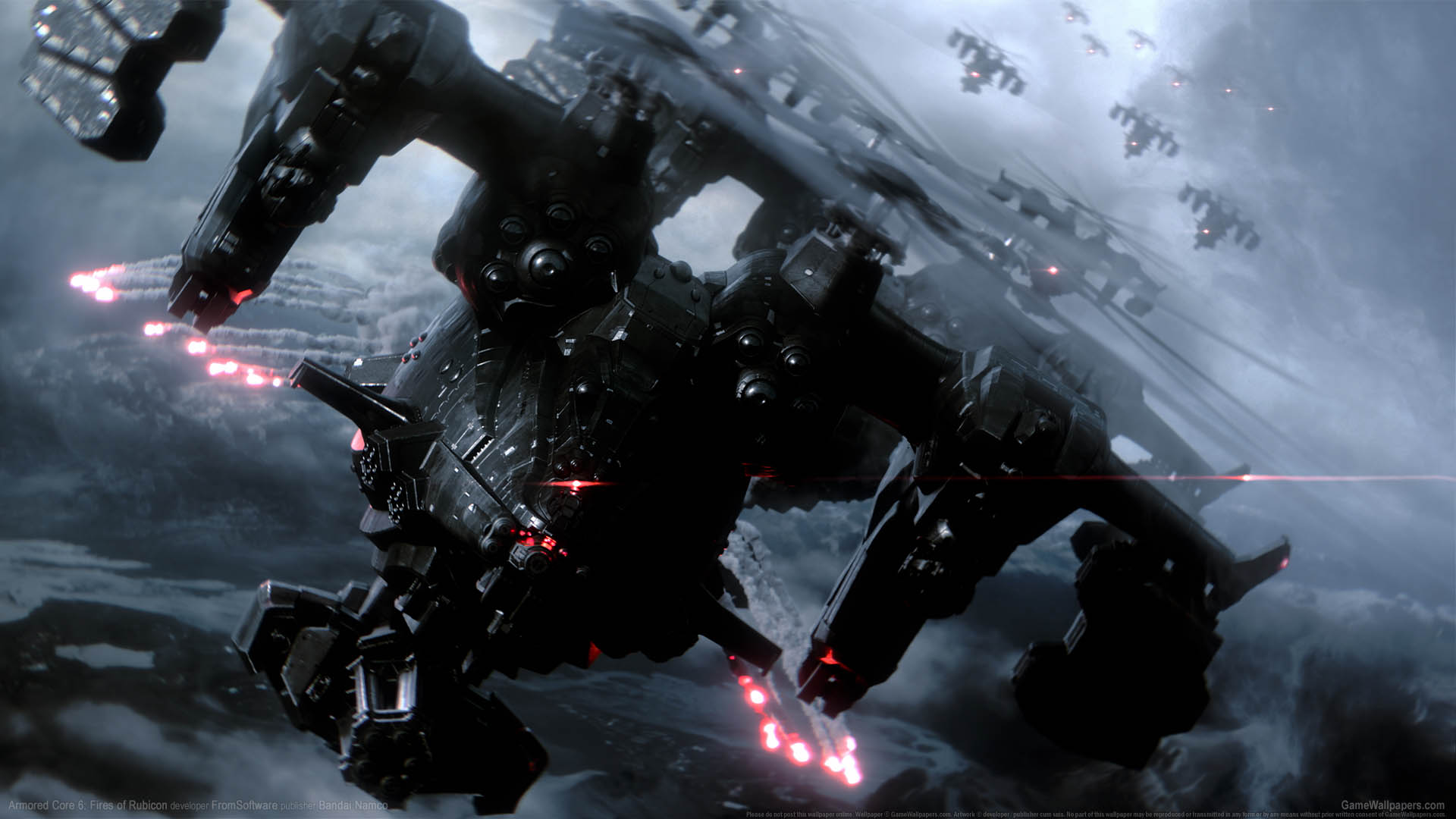 Armored Core VI Fires of Rubicon 4K Ultra HD Wallpaper Download Now