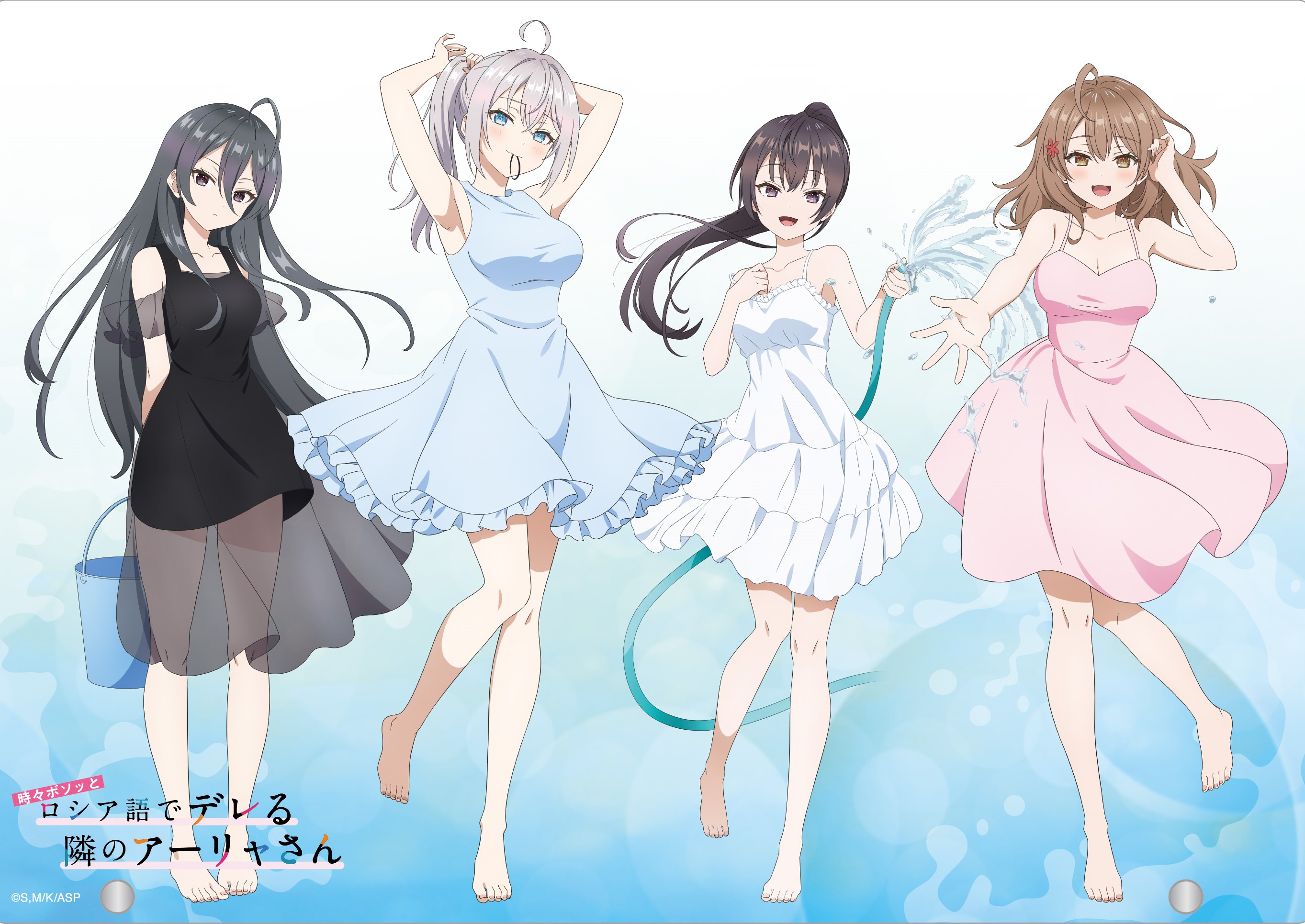 Alya's Hidden Feelings HD Anime Wallpaper in Russian Style(09)