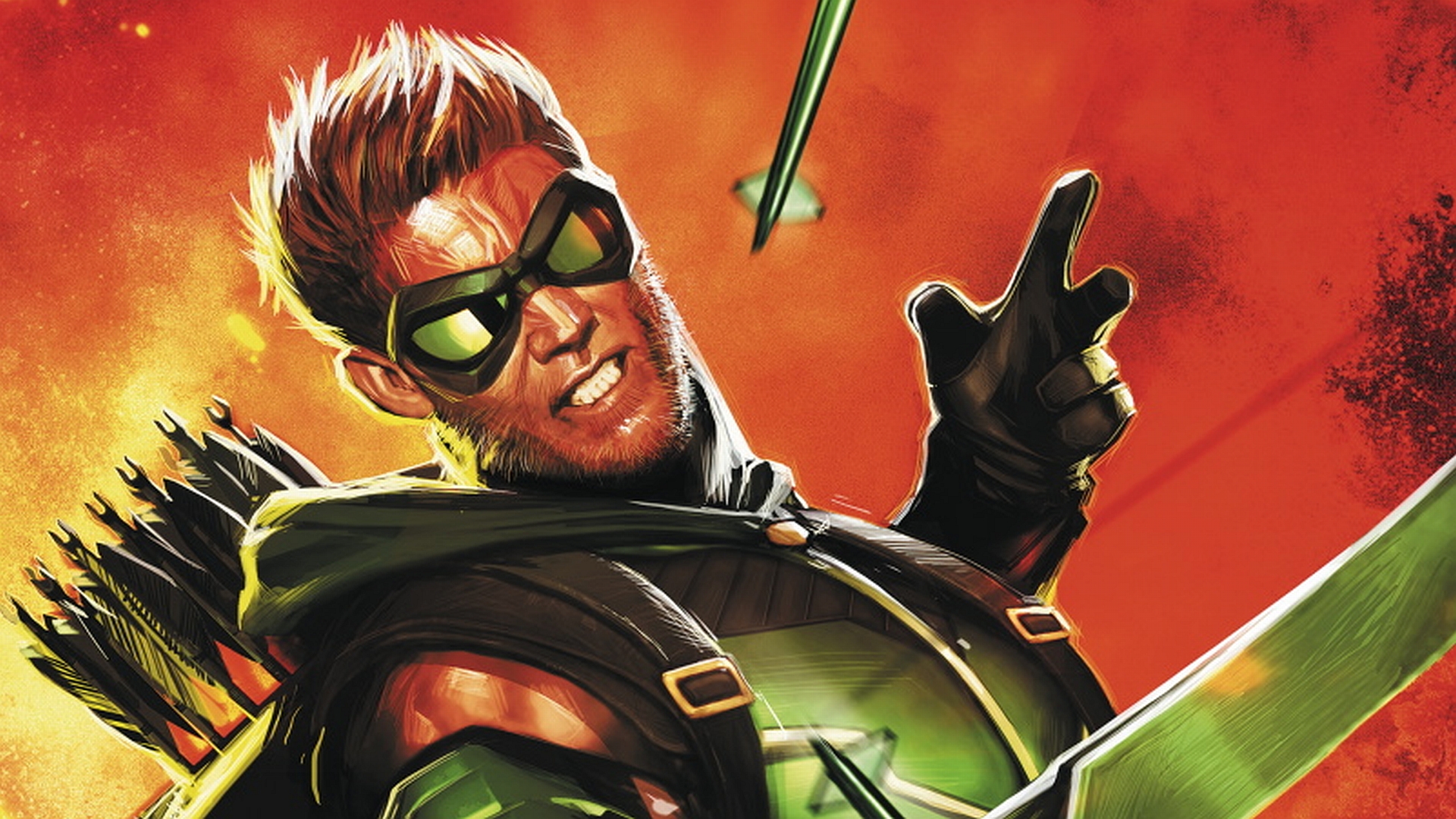Download Comic Green Arrow HD Wallpaper