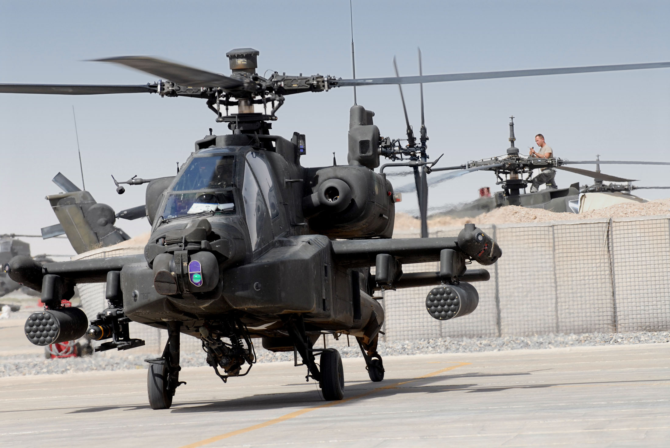Download Military Boeing AH64 Apache Boeing Ah64 Apache HD Wallpaper