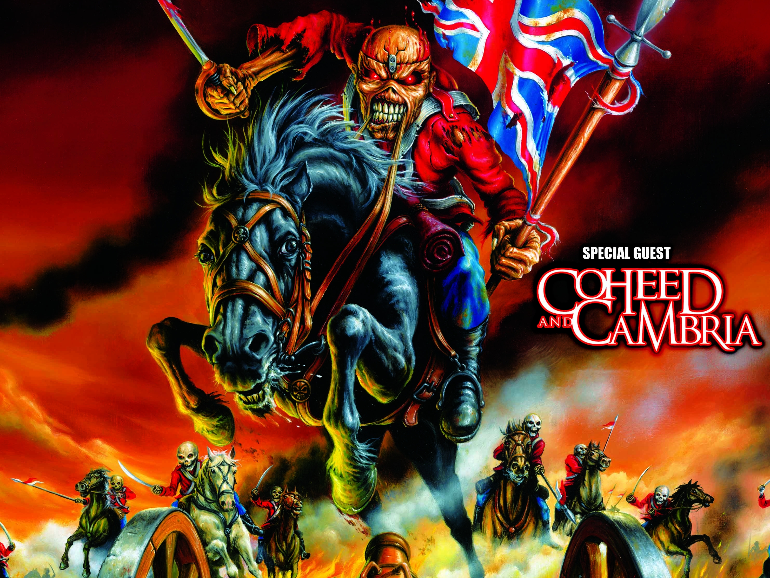 Iron Maiden HD Wallpaper Background Image 2964x2223