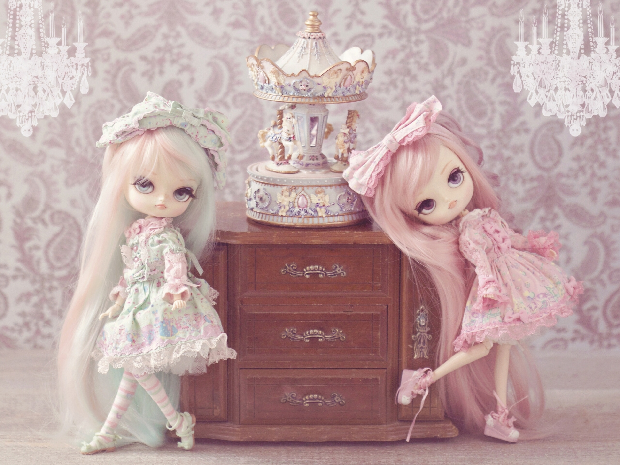 Charming ManMade Dolls A Beautiful HD Wallpaper