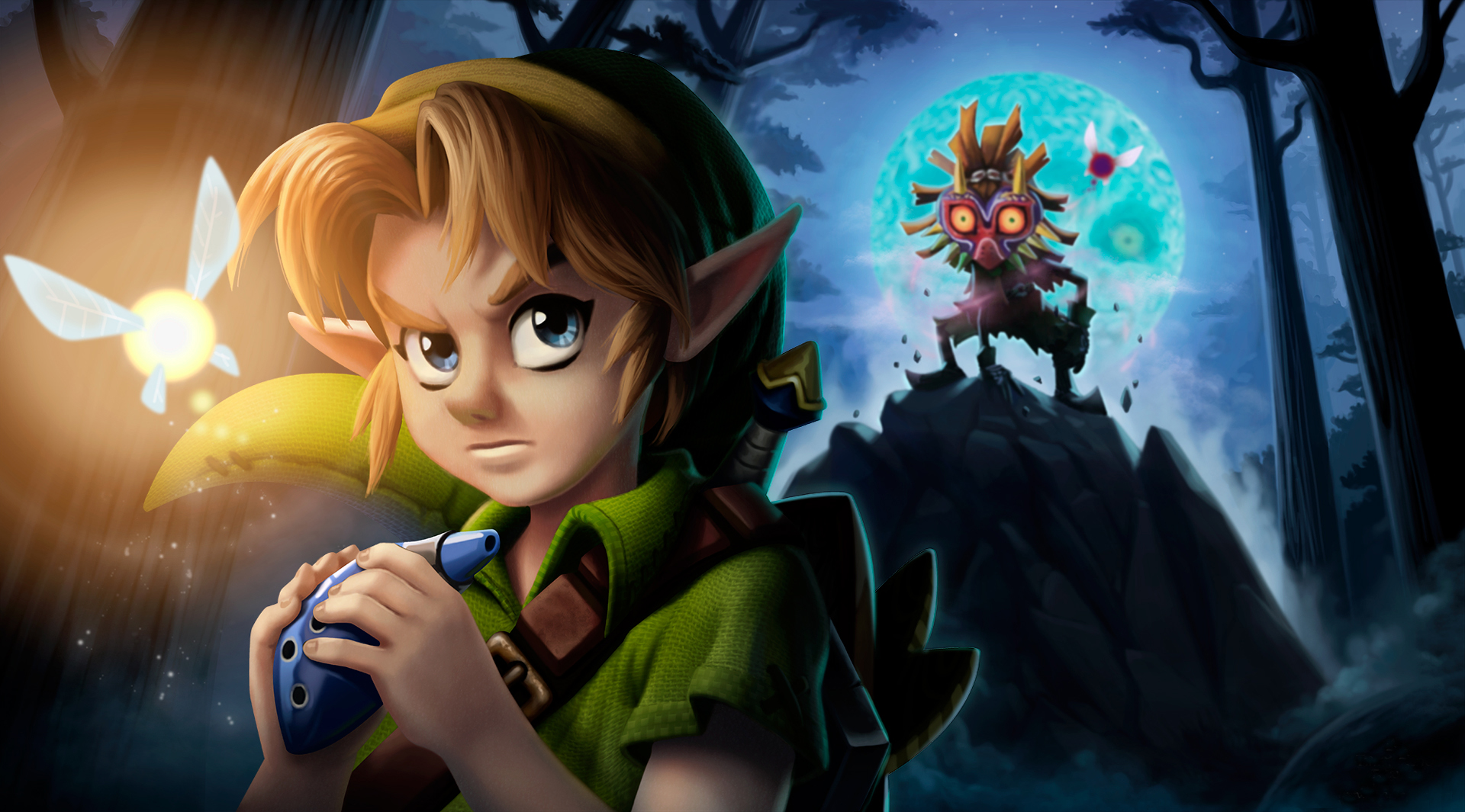 The Legend Of Zelda Majora's Mask Wallpaper and Background Image