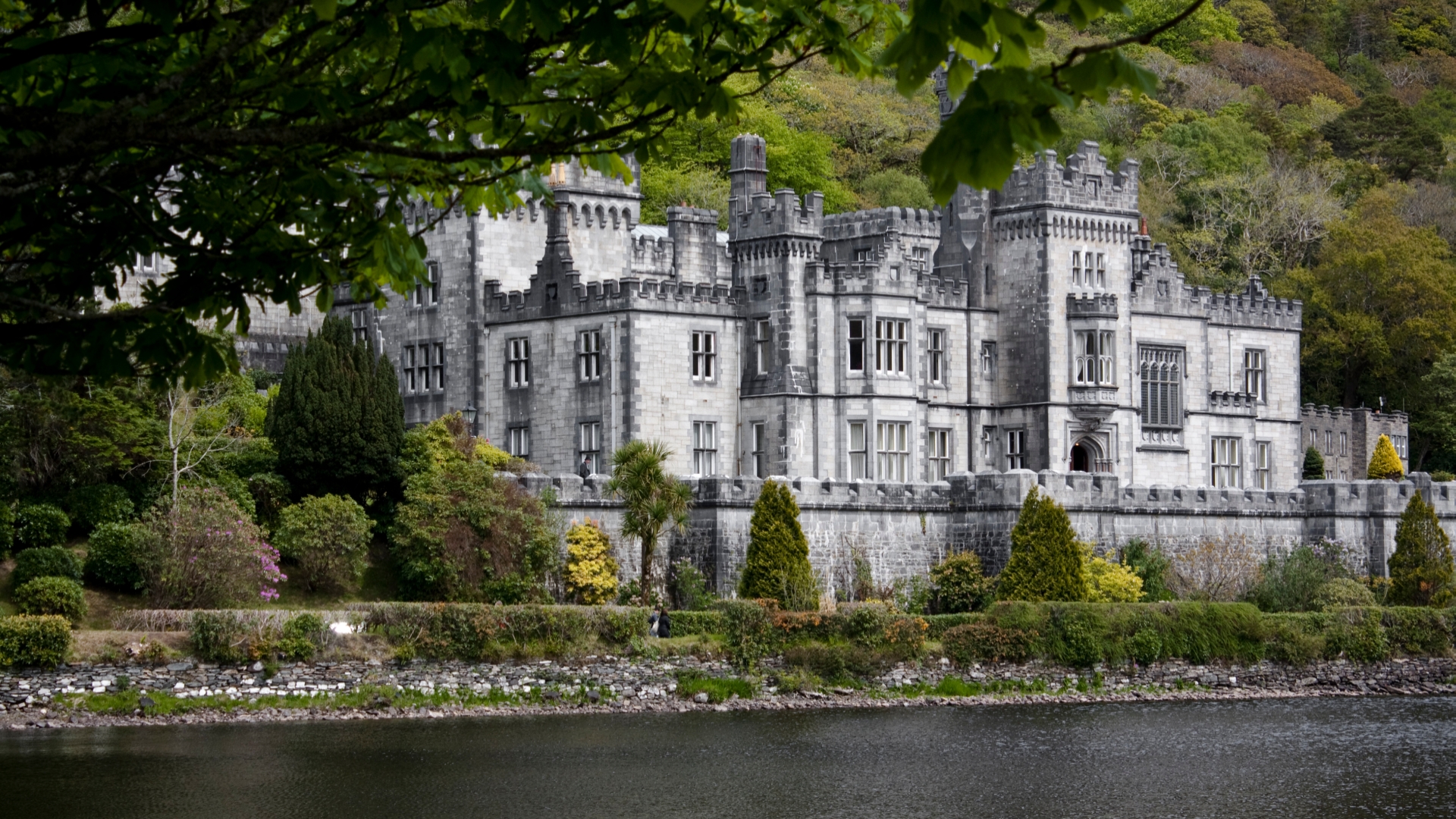 Download Religious Kylemore Abbey HD Wallpaper
