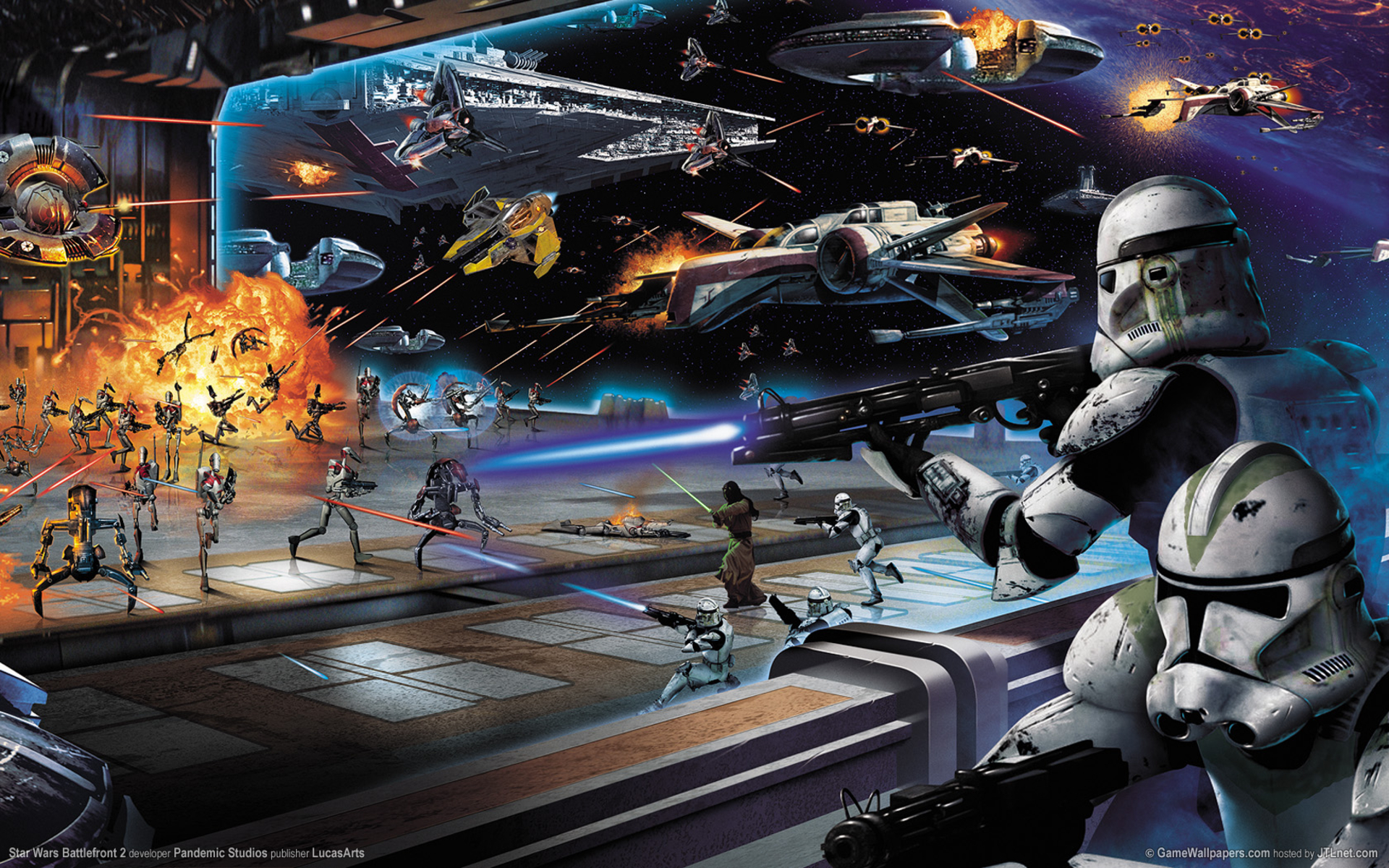 9 Star Wars Battlefront II HD Wallpapers Background Images Wallpaper Abyss