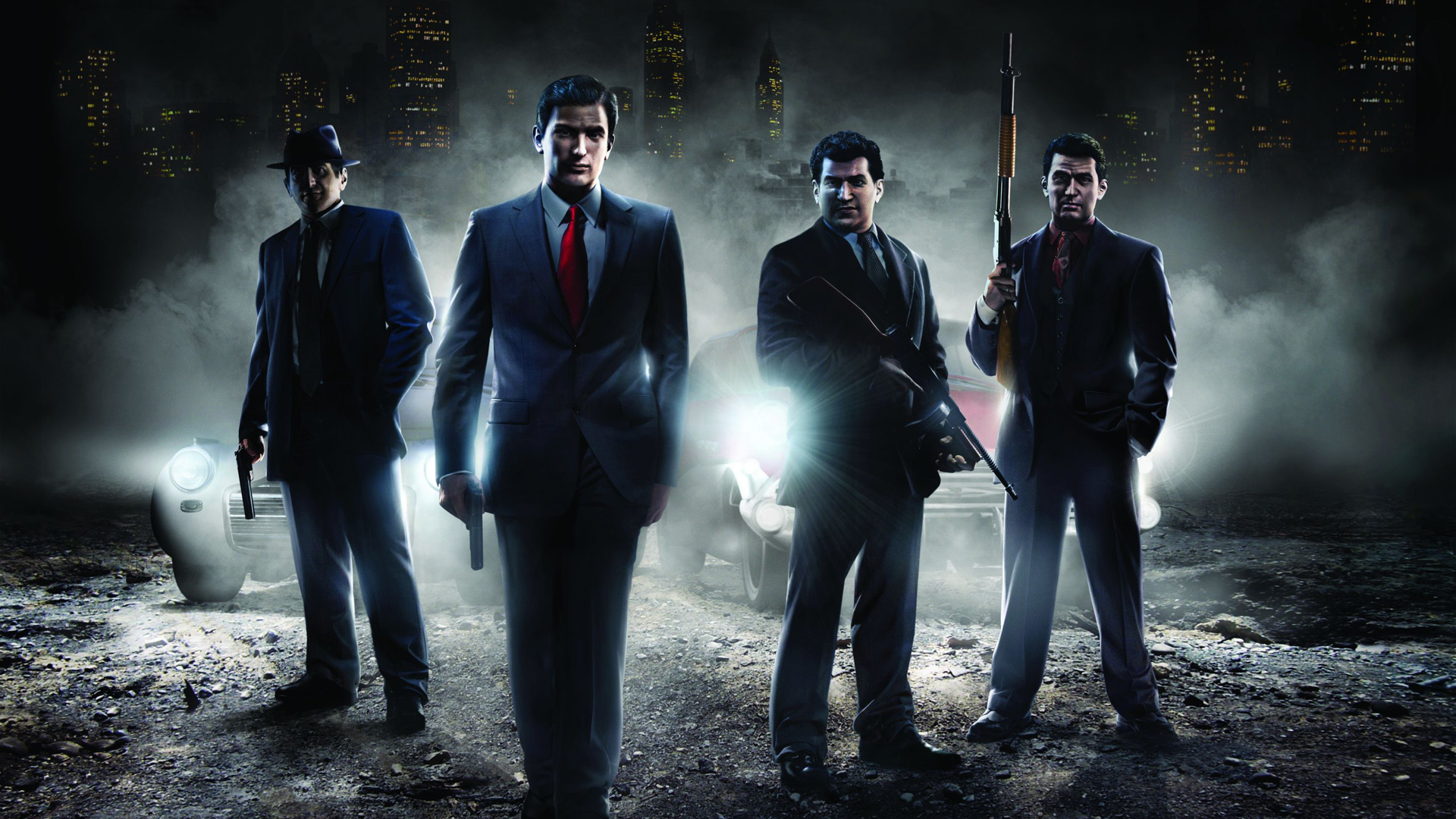 Mafia II HD Wallpaper Nighttime Enforcers