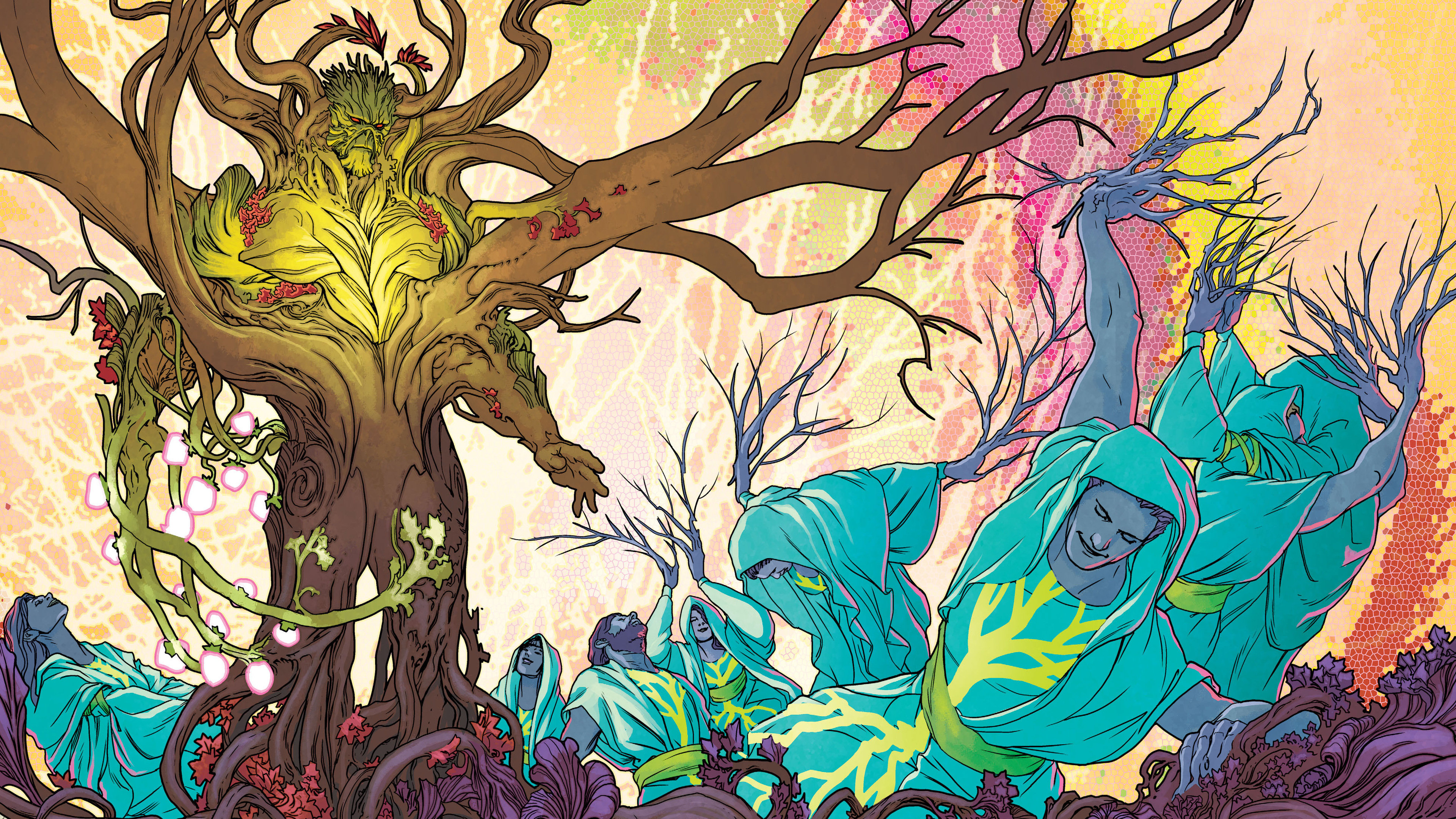 Swamp Thing 4k Ultra HD Wallpaper Background Image 3840x2160