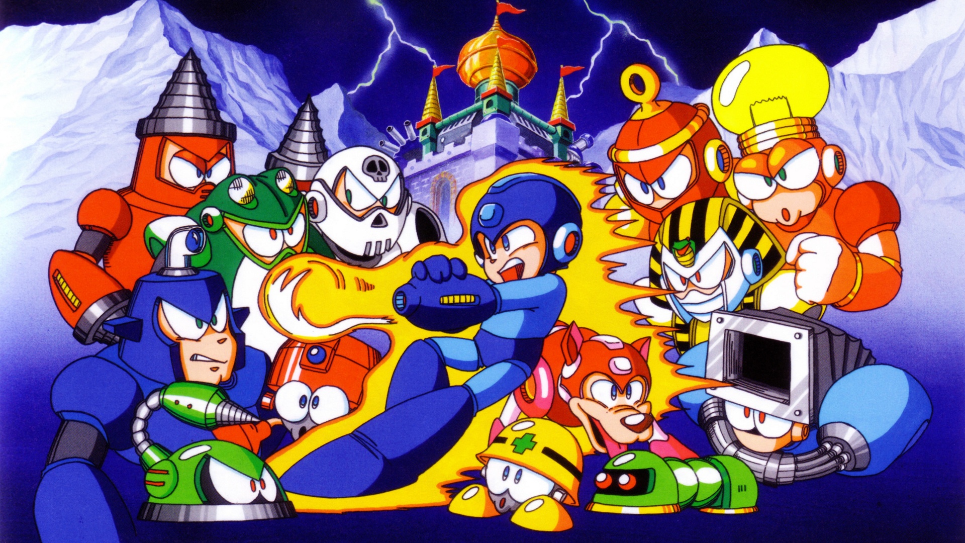 Mega Man 4 HD Wallpapers and Backgrounds