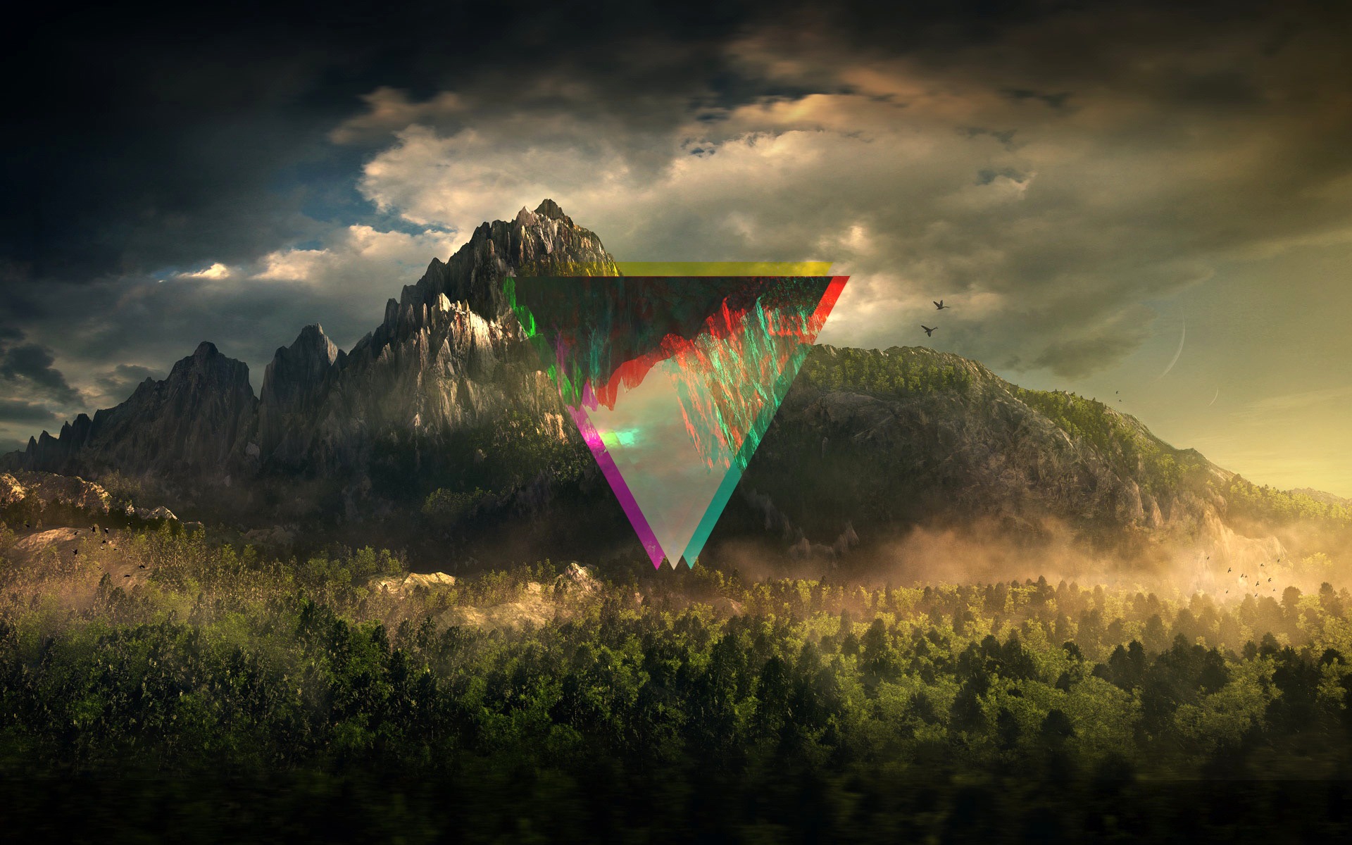 Triangle Full HD Wallpaper and Background Image 1920x1200 ID595972