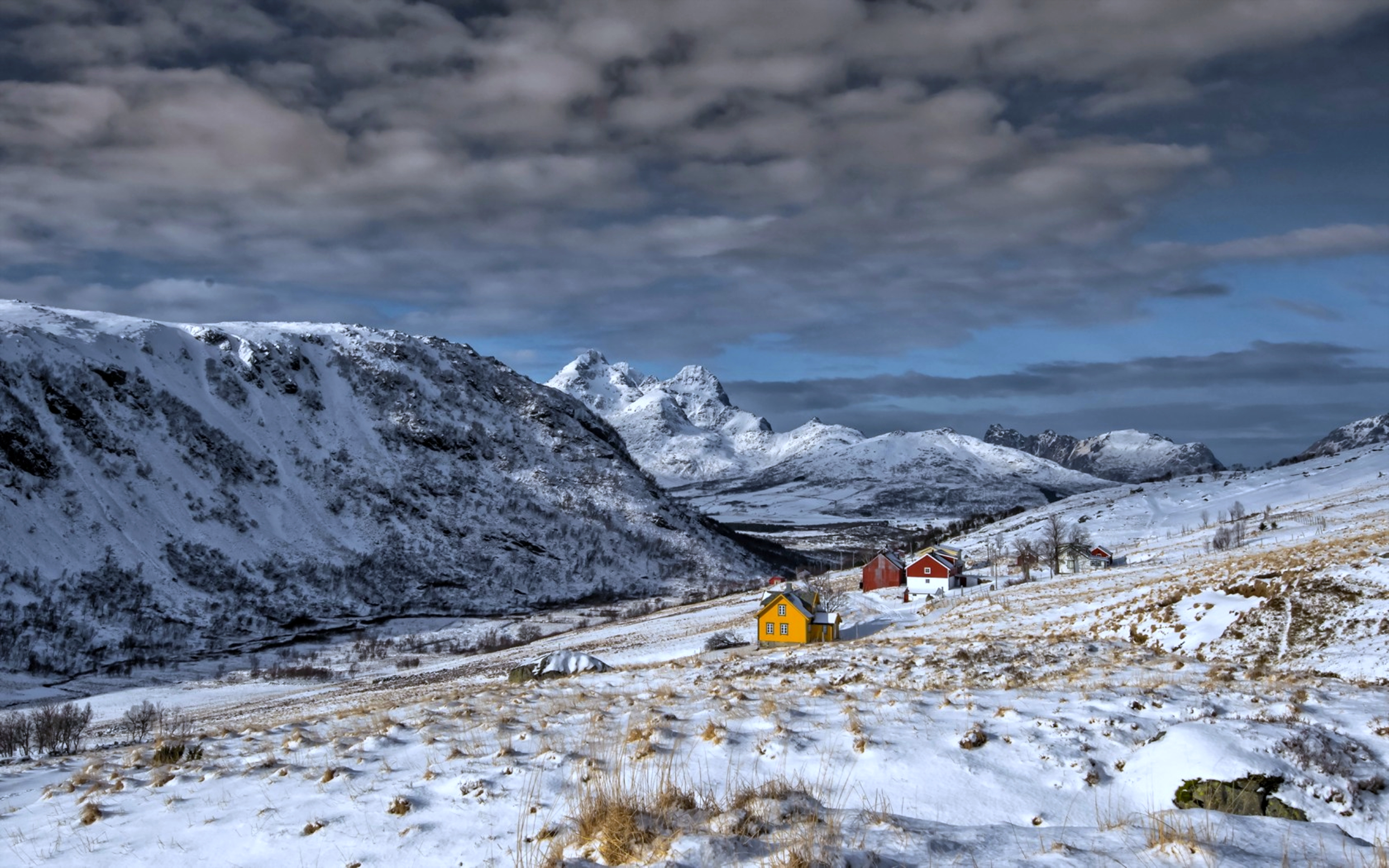 Download Snow Hill House Countryside Nature Landscape Photography