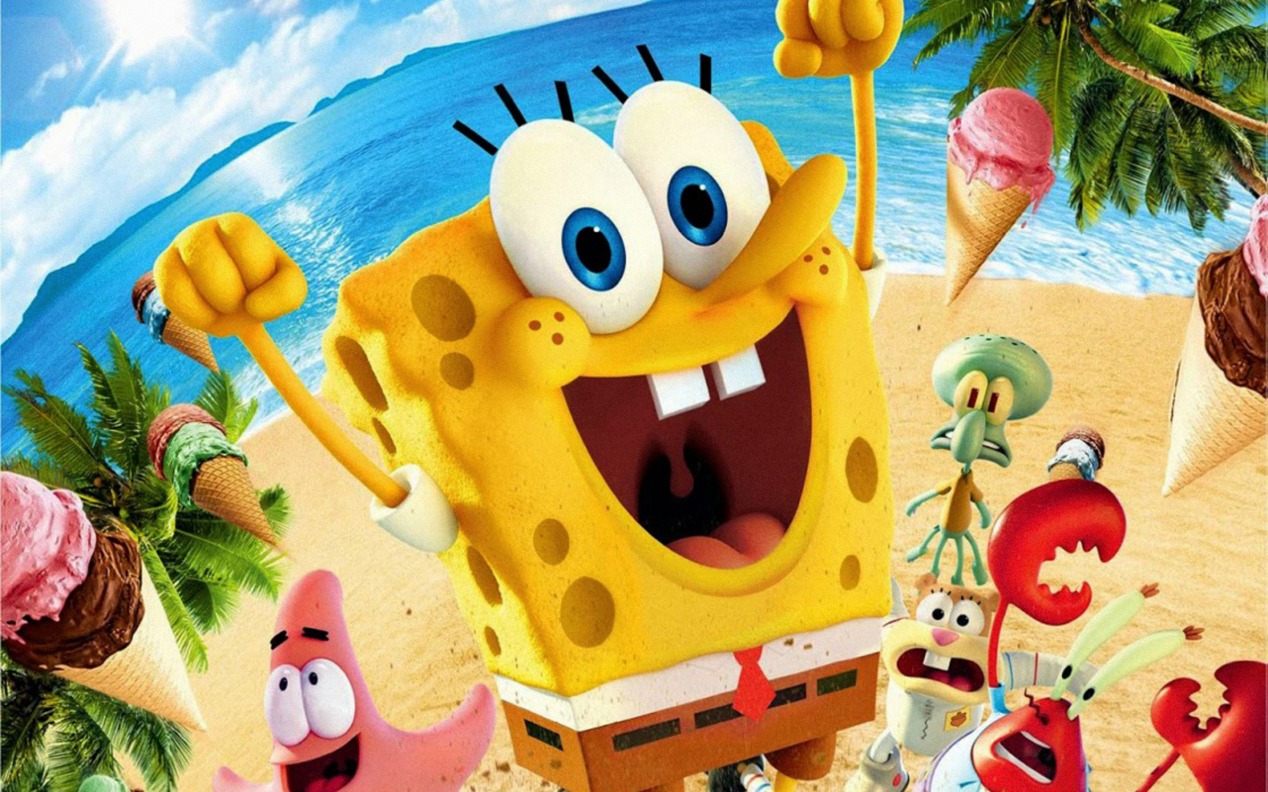 The SpongeBob Movie Sponge Out of Water HD Wallpaper Background
