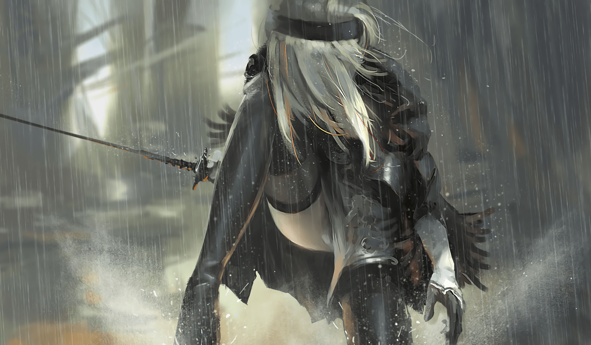 Nier 2 HD Wallpaper An Epic Journey Awaits in the Gaming Realm by Wang