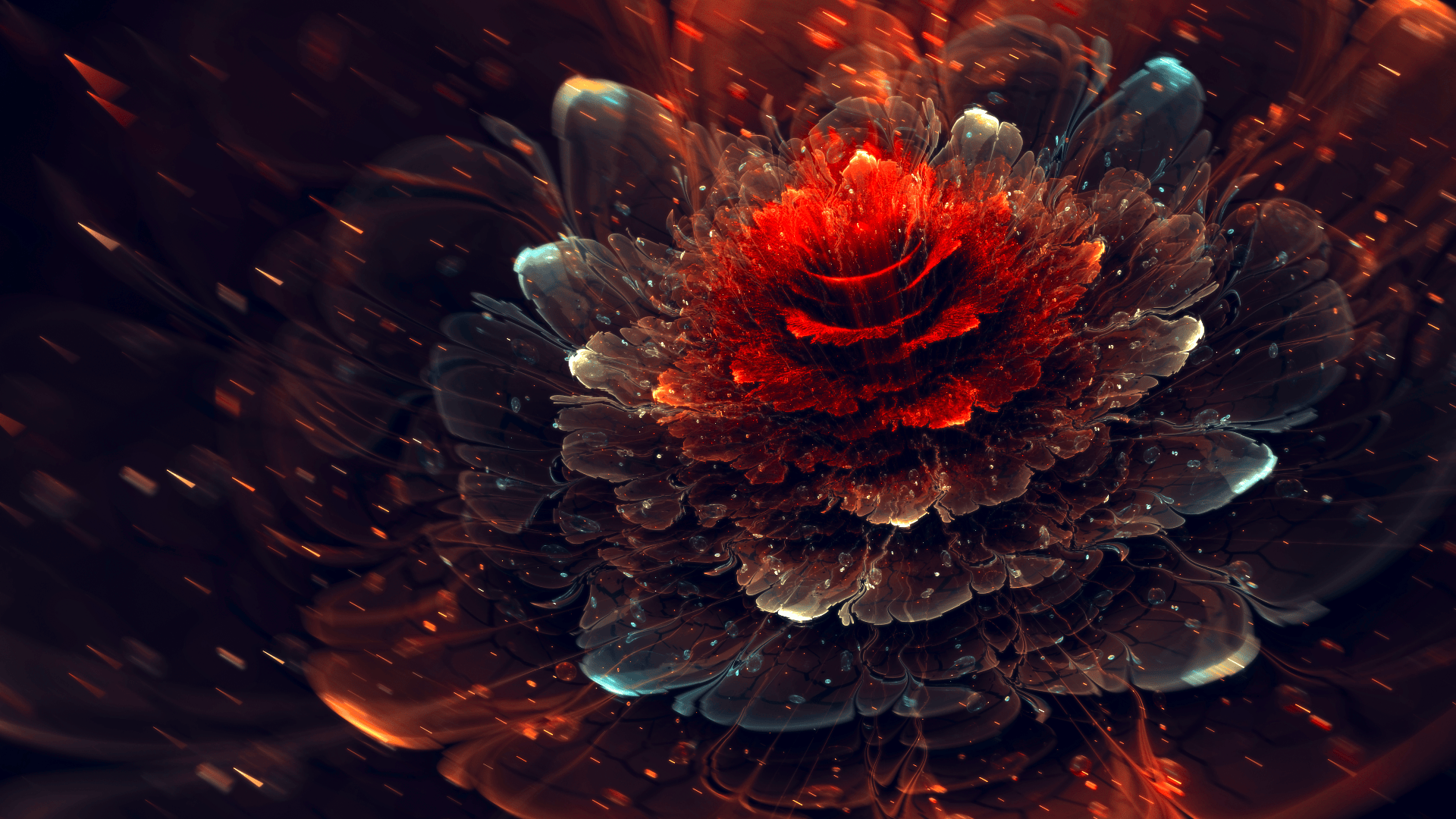 Abstract Fractal HD Wallpaper Background Image 1920x1080