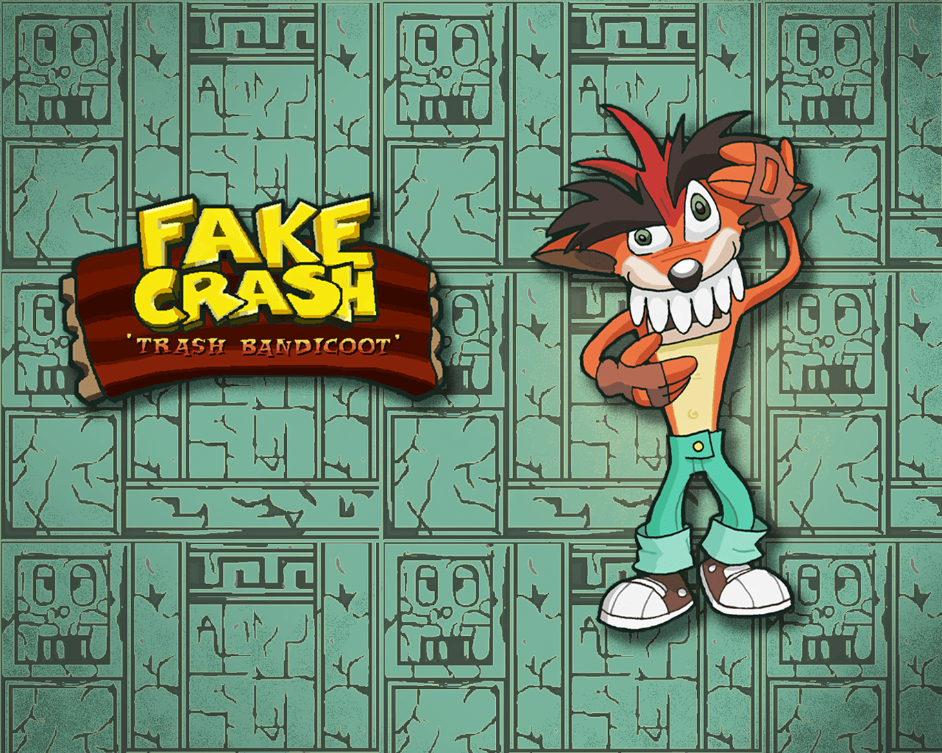 Download Fake Crash (Crash Bandicoot) Video Game Crash Bandicoot